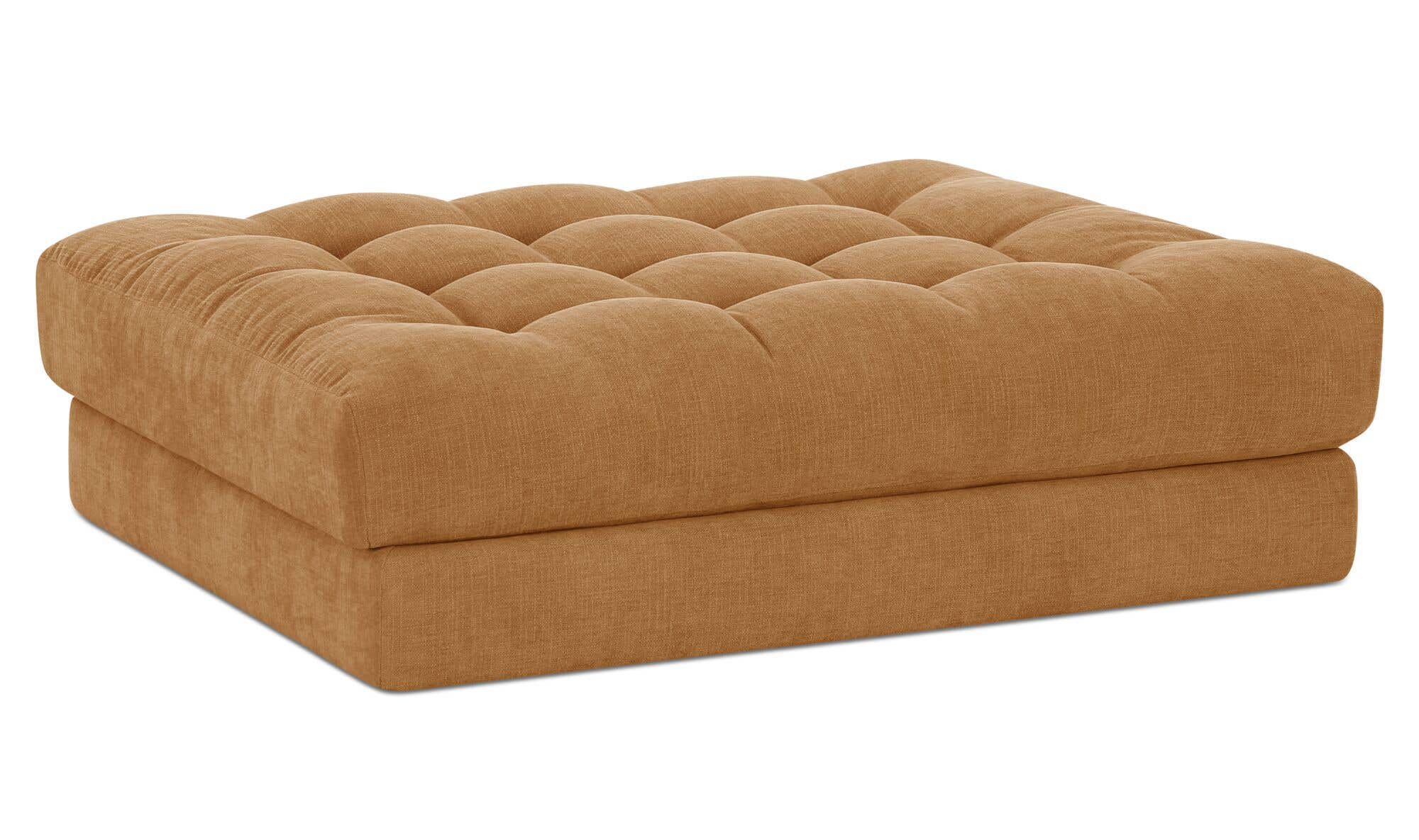 Davie Ottoman Golden Yellow by Moe's Home Collection - view 9