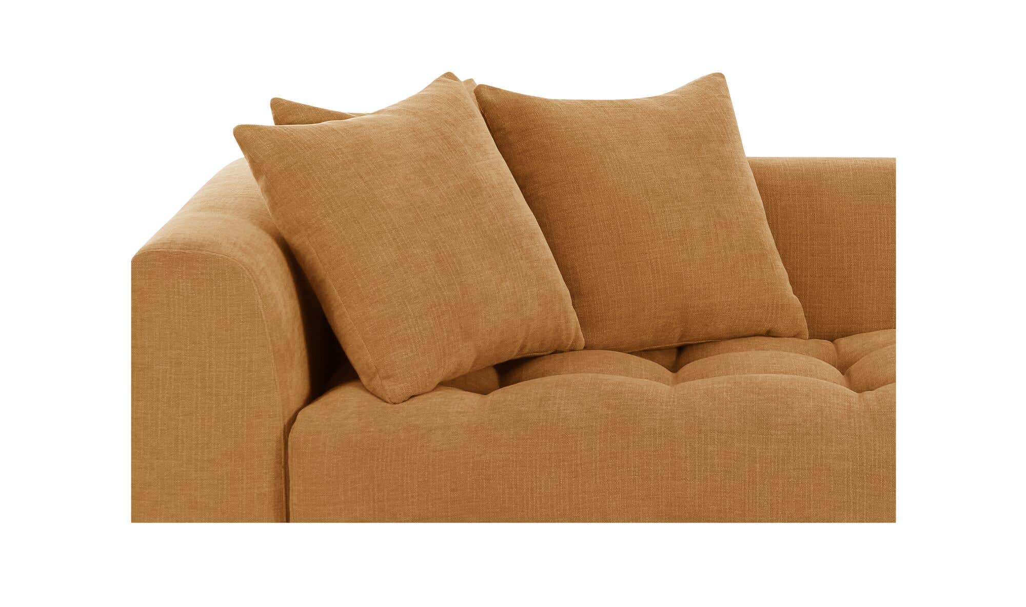 Davie Modular Sofa Golden Yellow by Moe's Home Collection - view 11