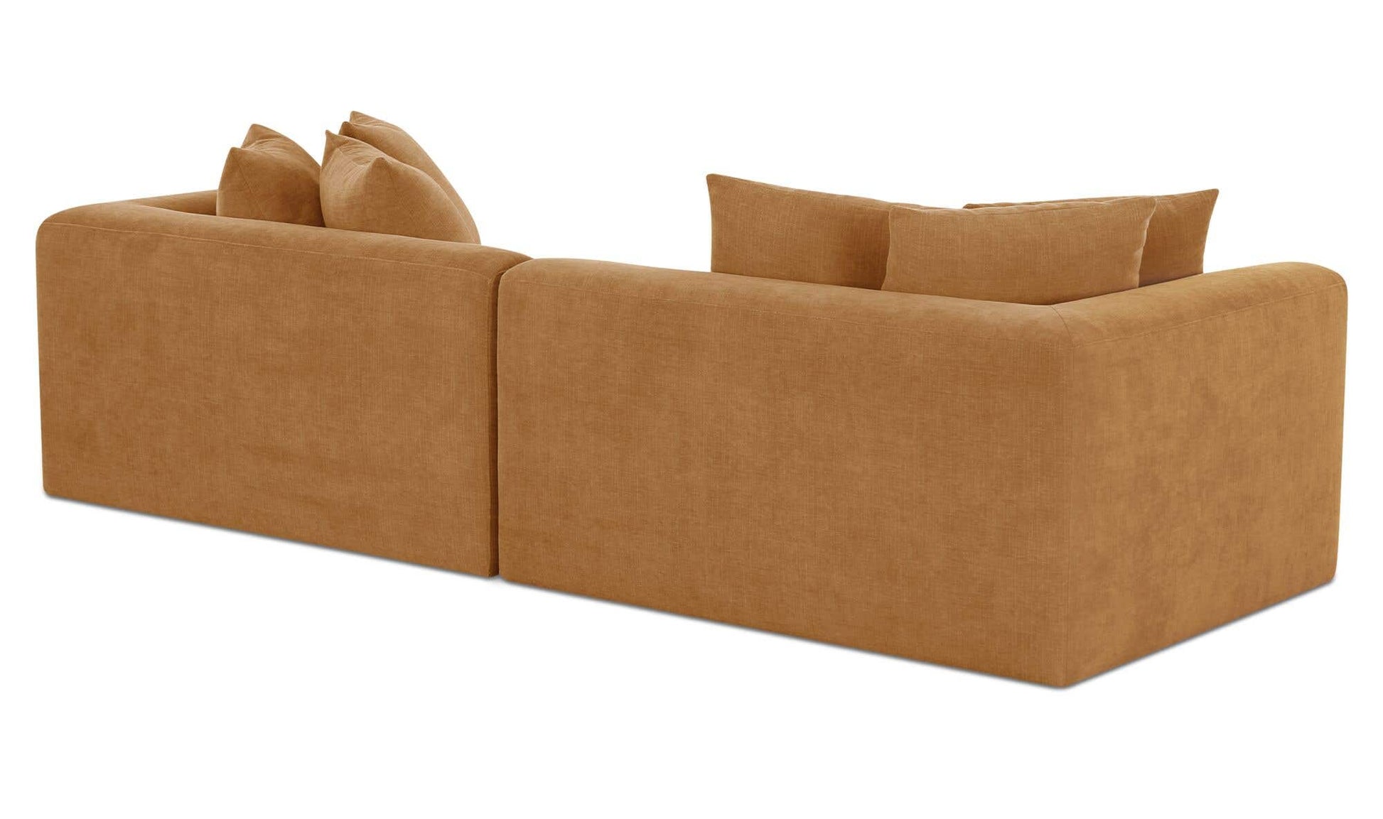 Davie Modular Sofa Golden Yellow by Moe's Home Collection - view 8
