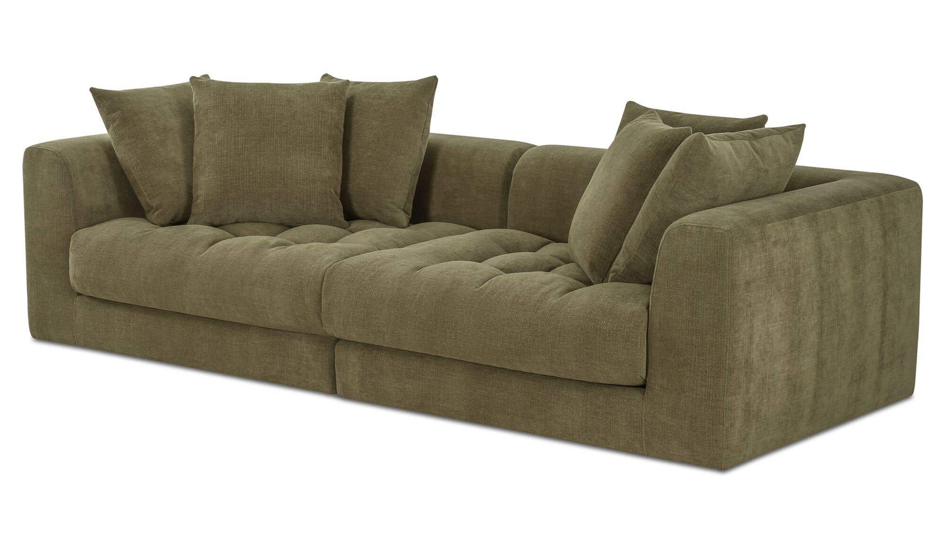 Davie Modular Sofa Olive by Moe's Home Collection - view 4