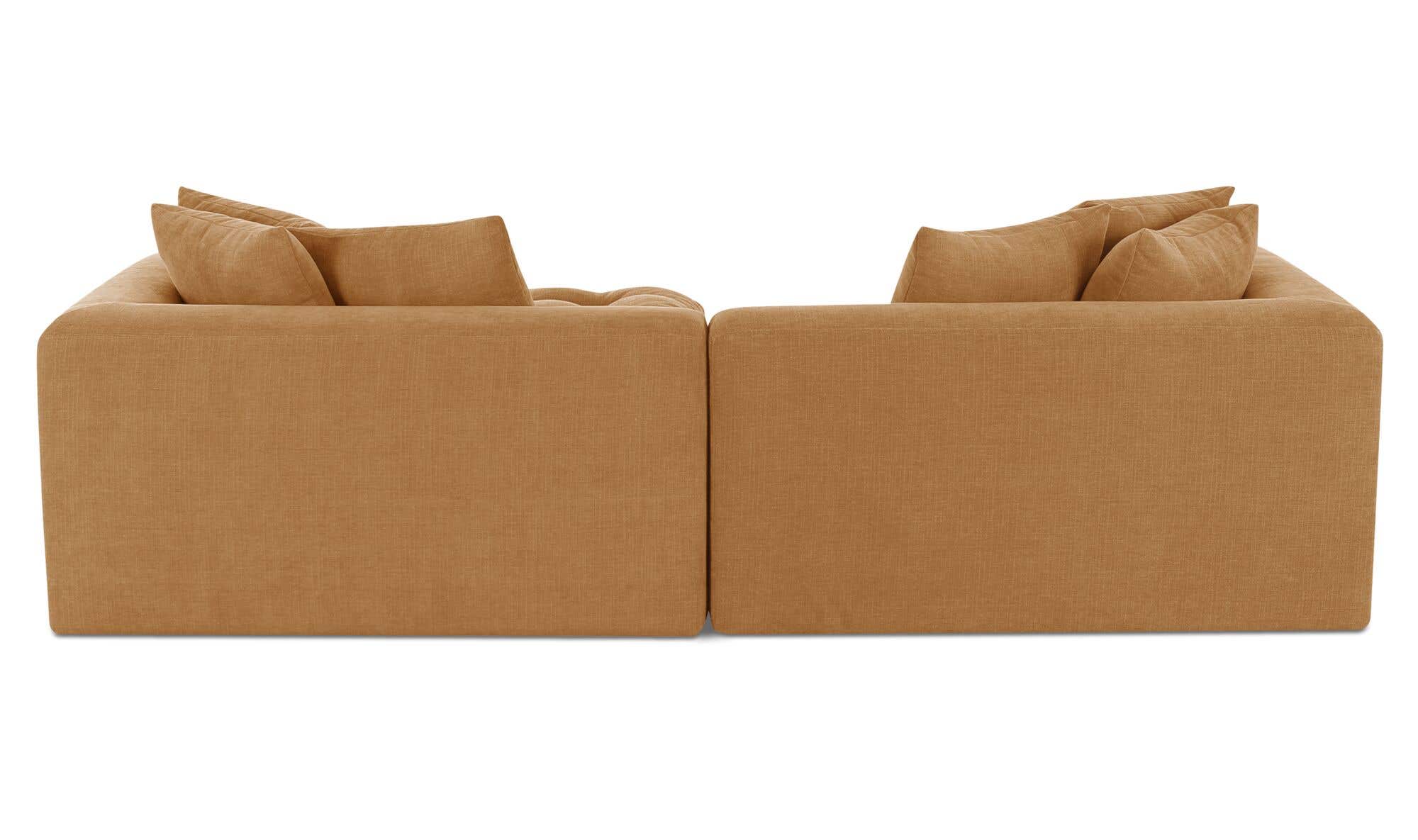 Davie Nook Modular Sectional Golden Yellow by Moe's Home Collection - view 7