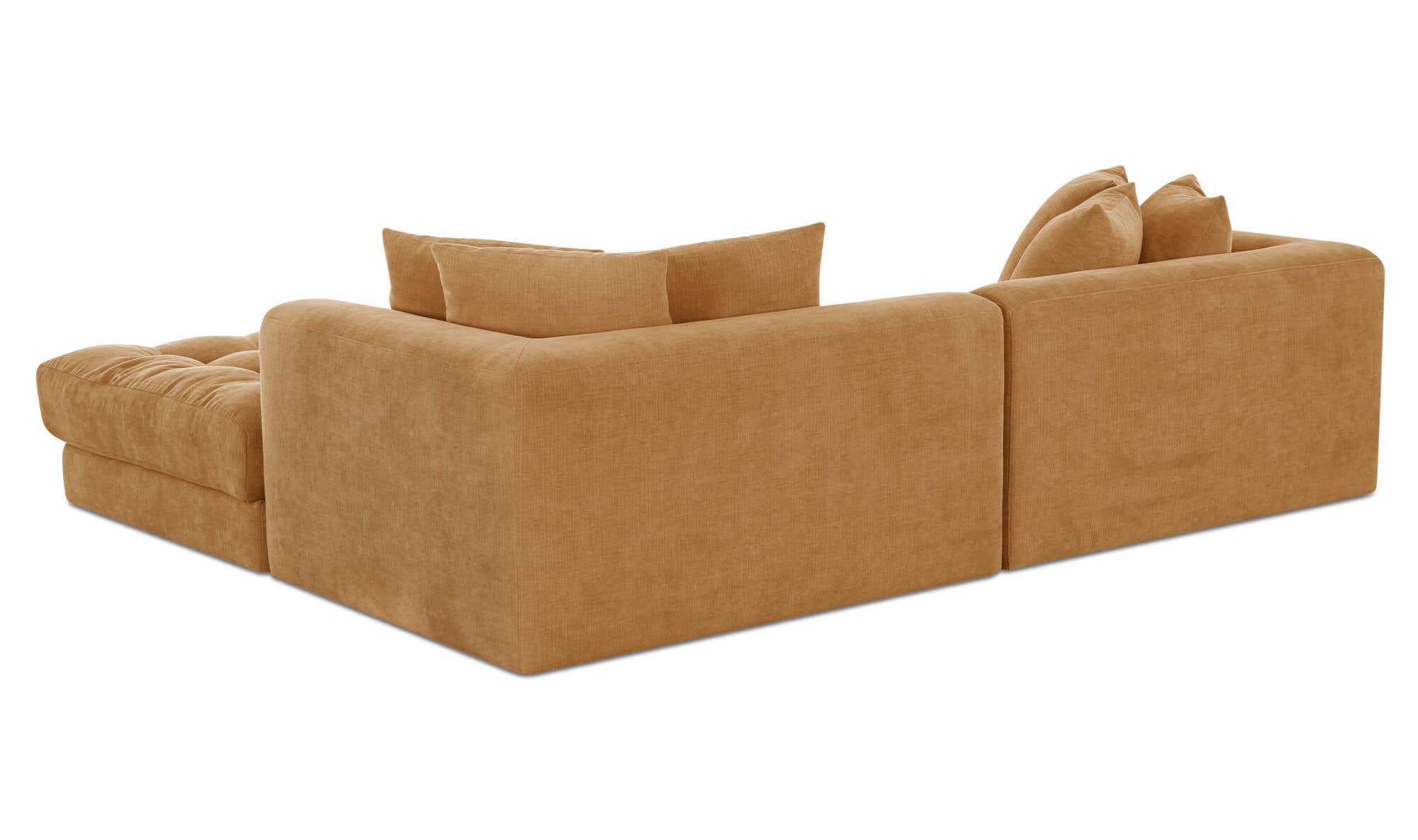 Davie Nook Modular Sectional Golden Yellow by Moe's Home Collection - view 6