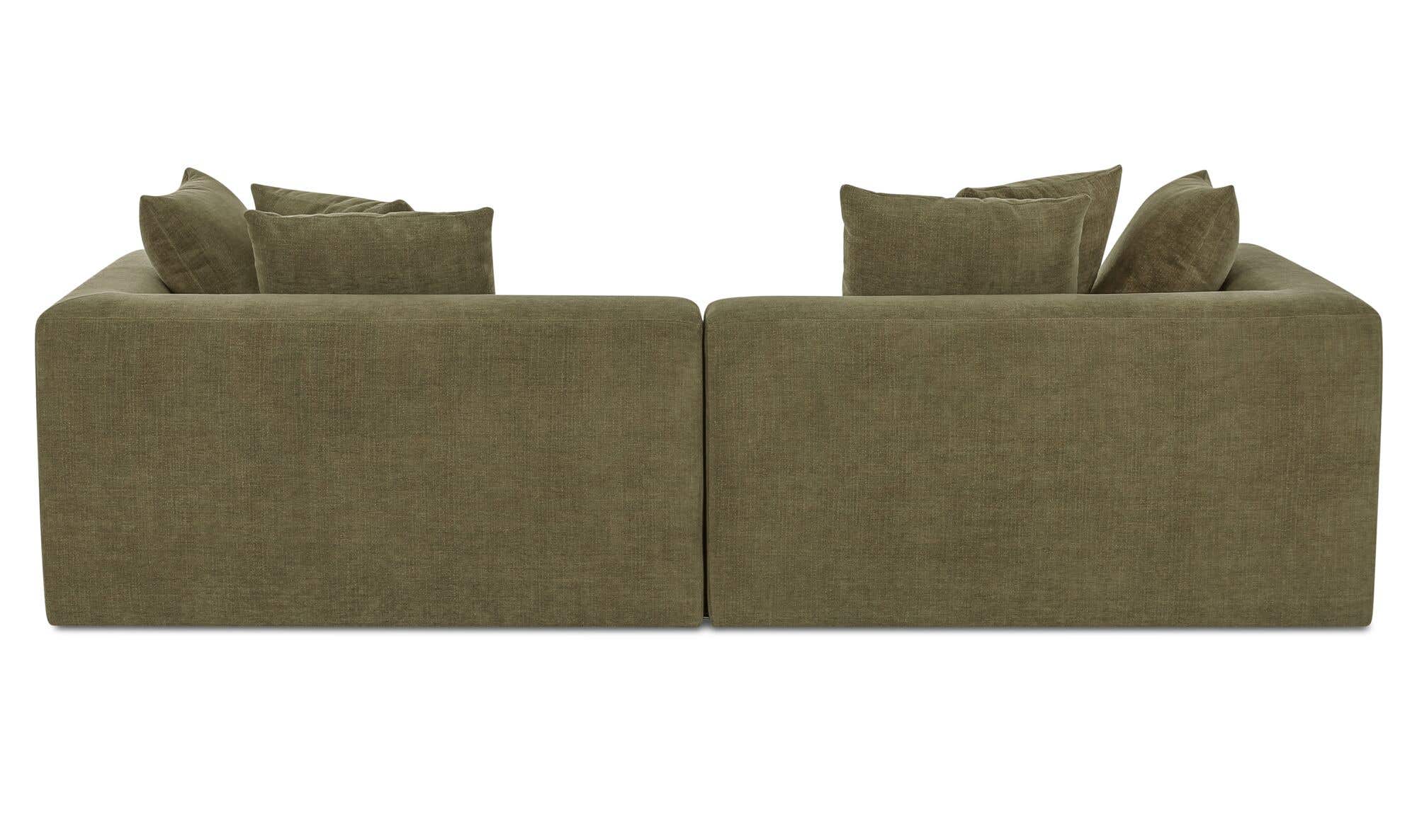 Davie Nook Modular Sectional Olive by Moe's Home Collection - view 6