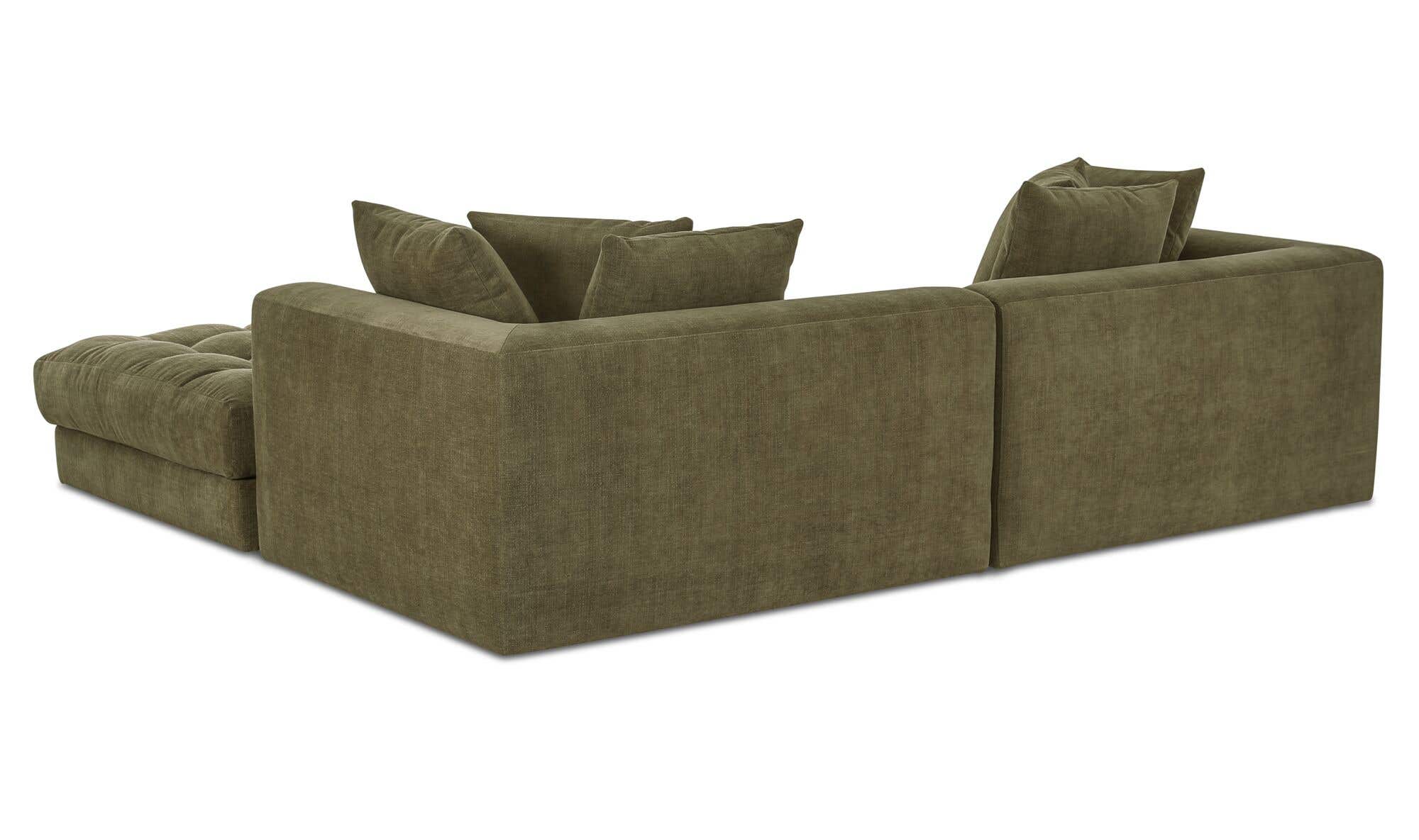Davie Nook Modular Sectional Olive by Moe's Home Collection - view 5