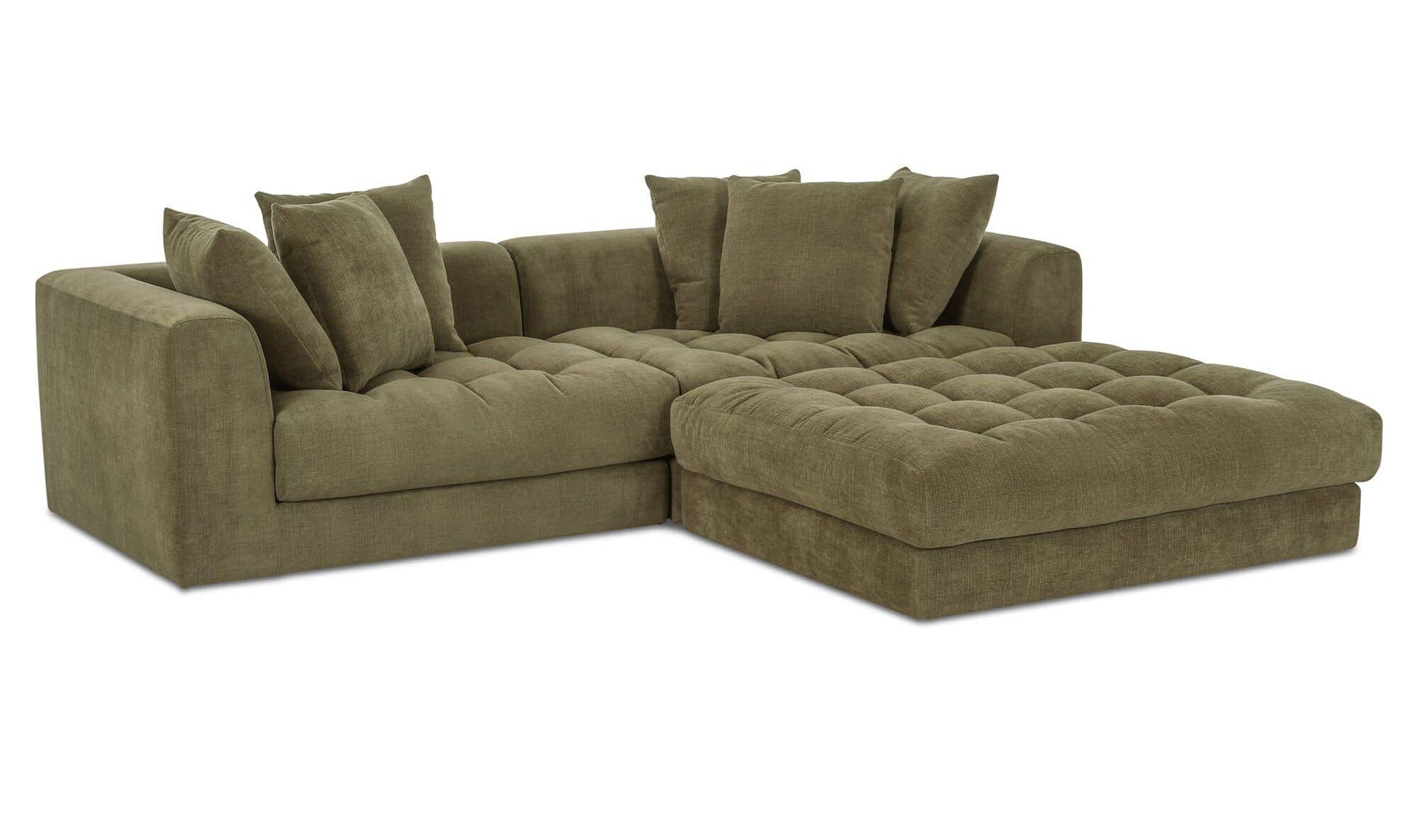 Davie Nook Modular Sectional Olive by Moe's Home Collection - view 4
