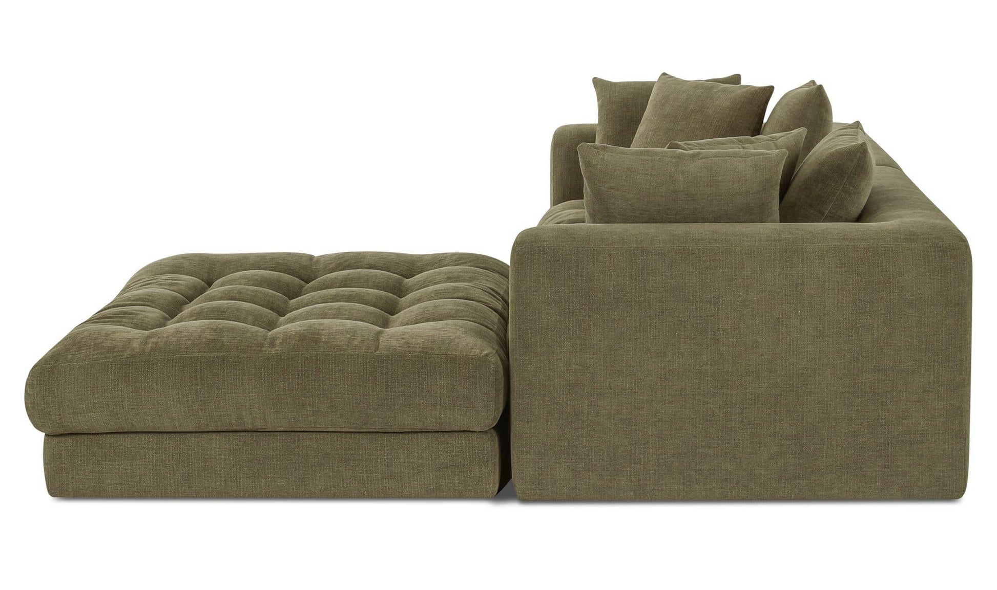 Davie Nook Modular Sectional Olive by Moe's Home Collection - view 7