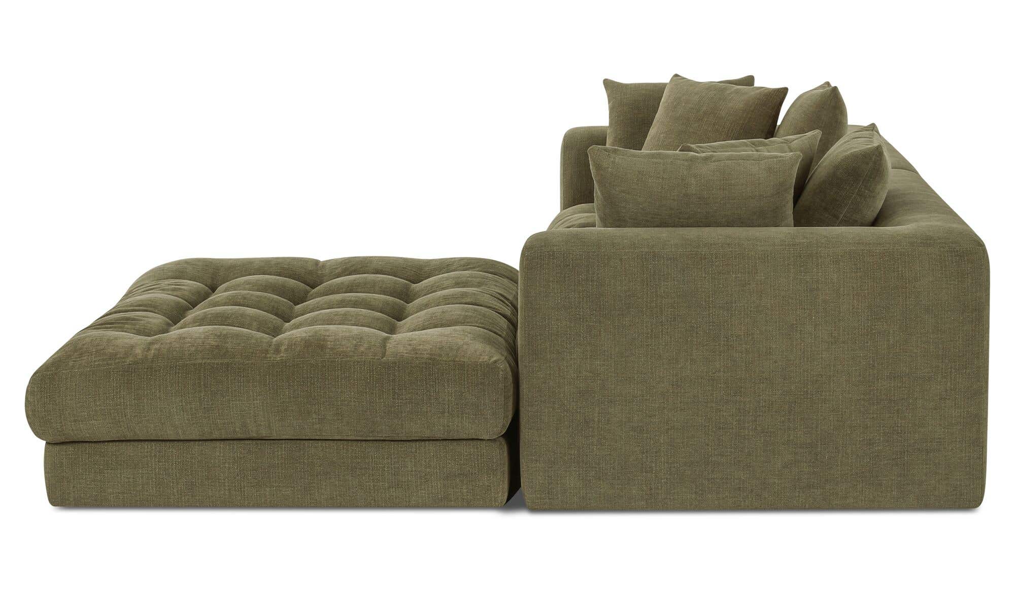 Davie Nook Modular Sectional Olive by Moe's Home Collection - view 7