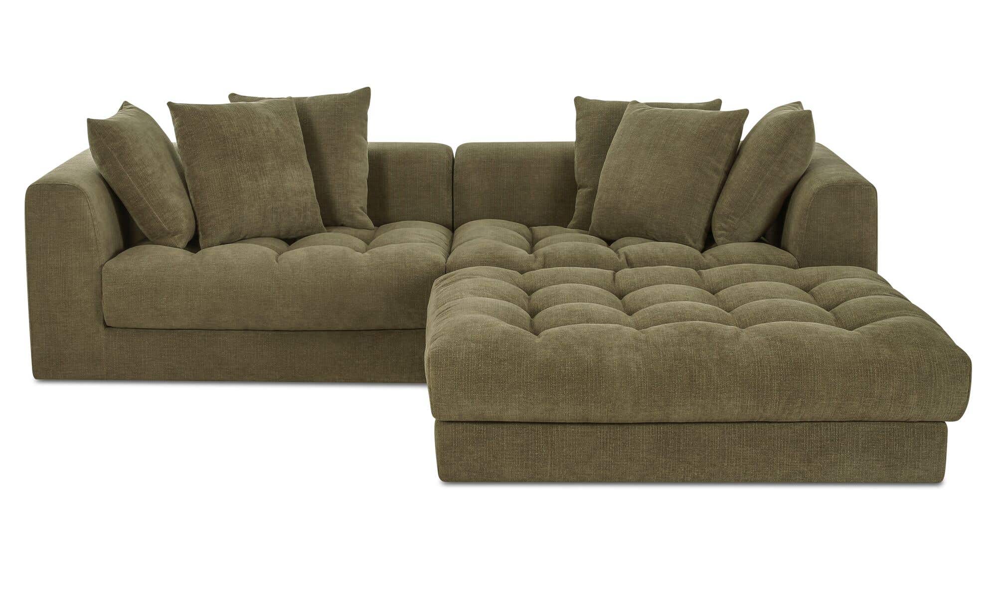 Davie Nook Modular Sectional Olive by Moe's Home Collection - view 3