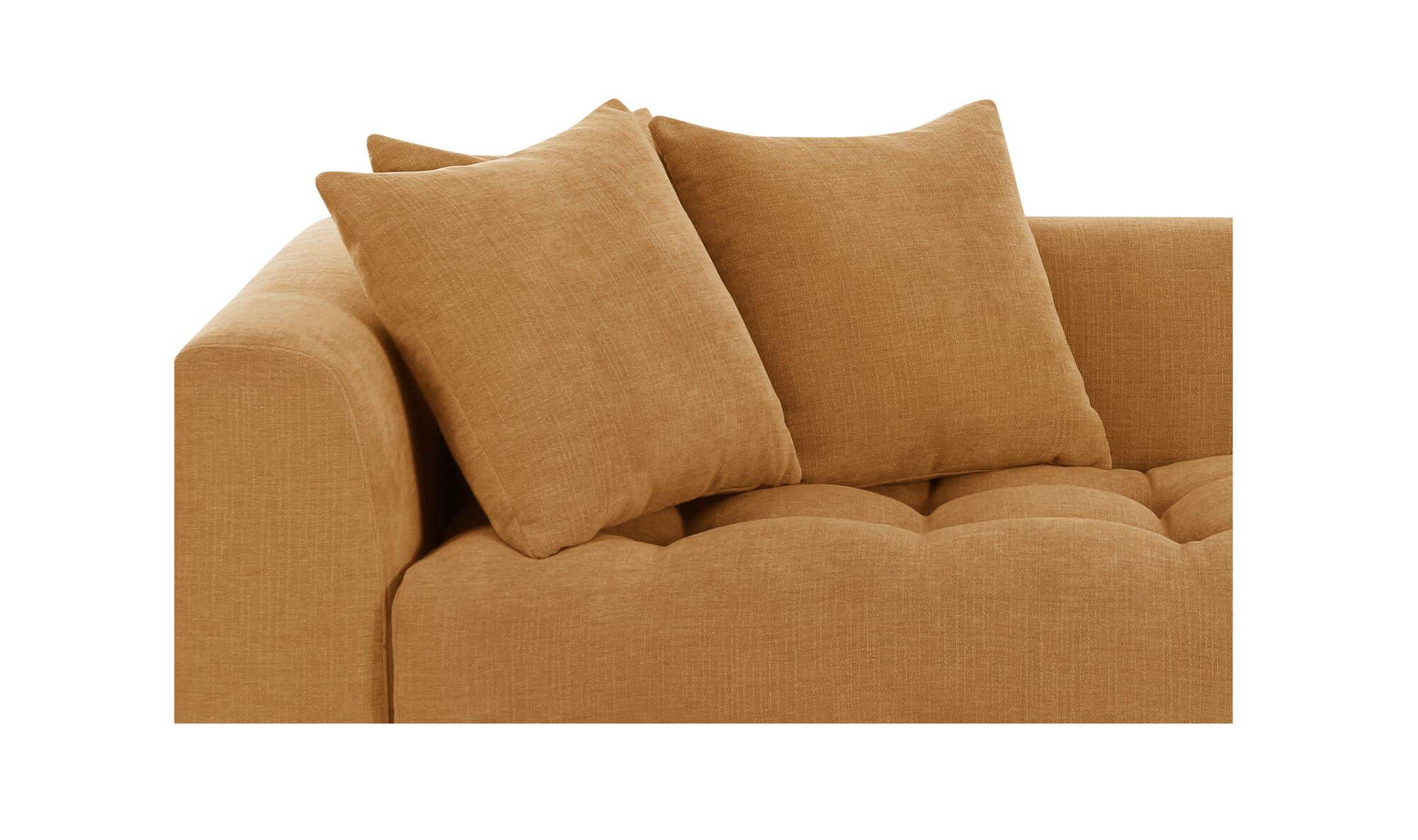Davie Lounge Modular Sectional Golden Yellow by Moe's Home Collection - view 15