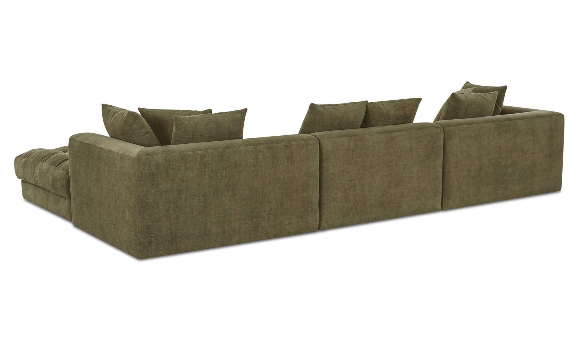Davie Lounge Modular Sectional Olive by Moe's Home Collection - view 5