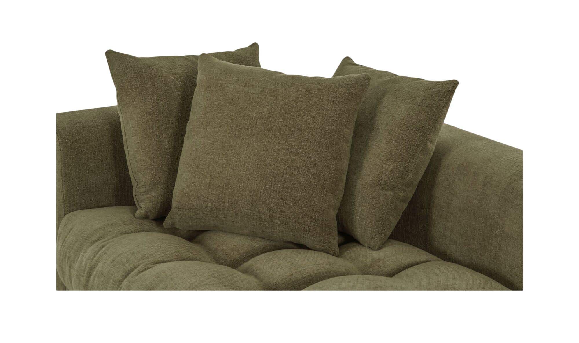 Davie Classic L Modular Sectional Olive by Moe's Home Collection - view 6