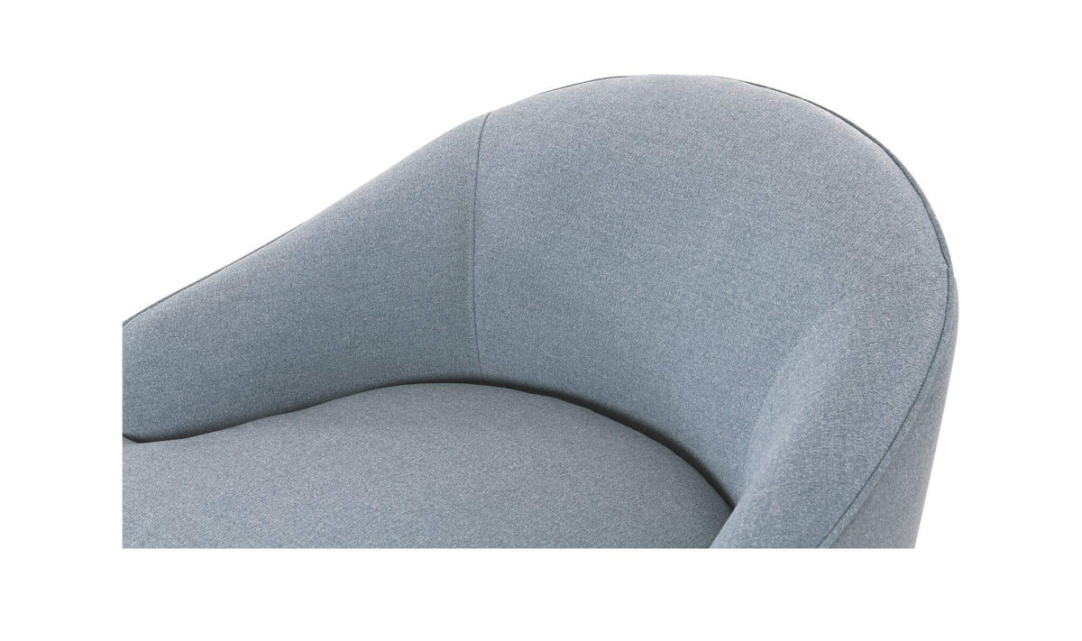 Ciara Accent Chair Light Blue by Moe's Home Collection - view 8
