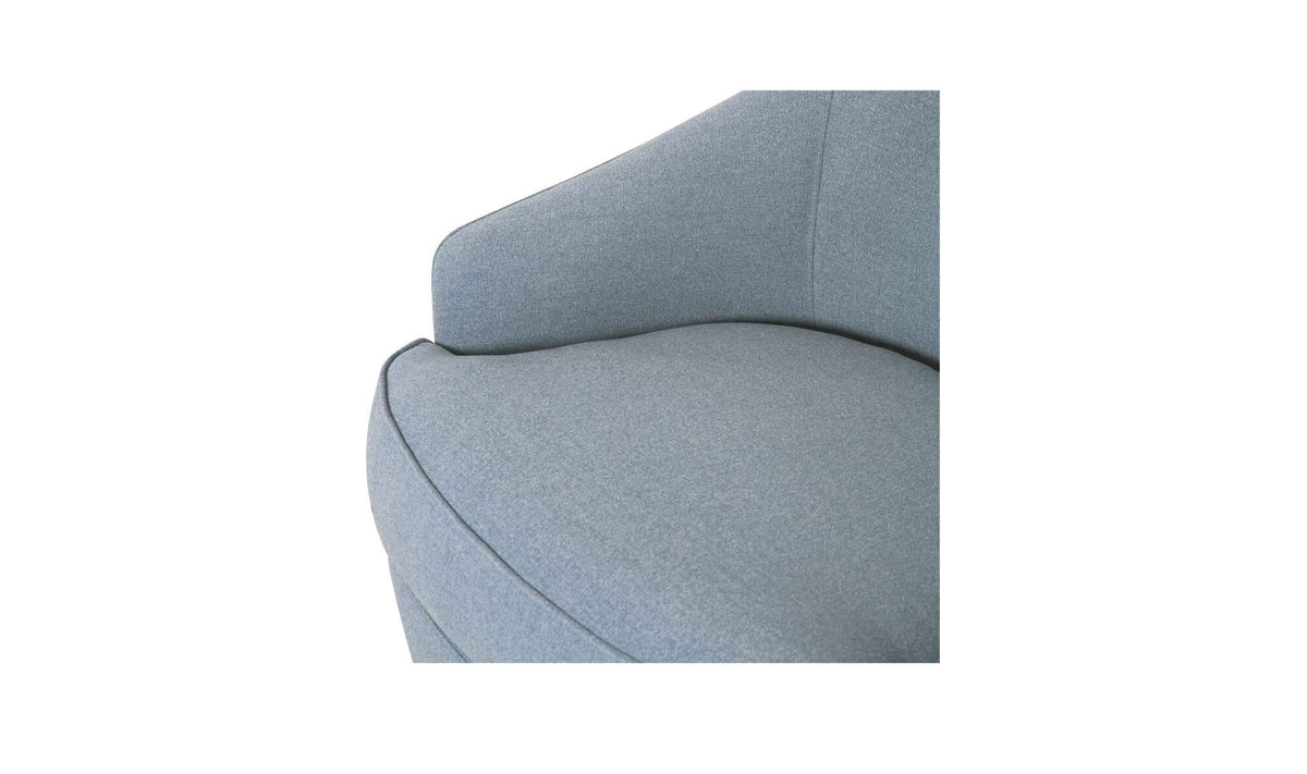 Ciara Accent Chair Light Blue by Moe's Home Collection - view 7