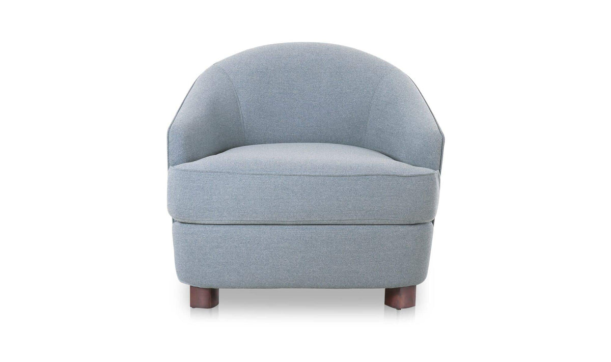 Ciara Accent Chair Light Blue by Moe's Home Collection - view 2
