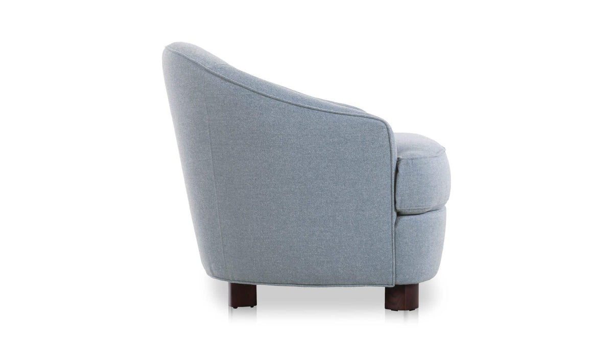 Ciara Accent Chair Light Blue by Moe's Home Collection - view 5