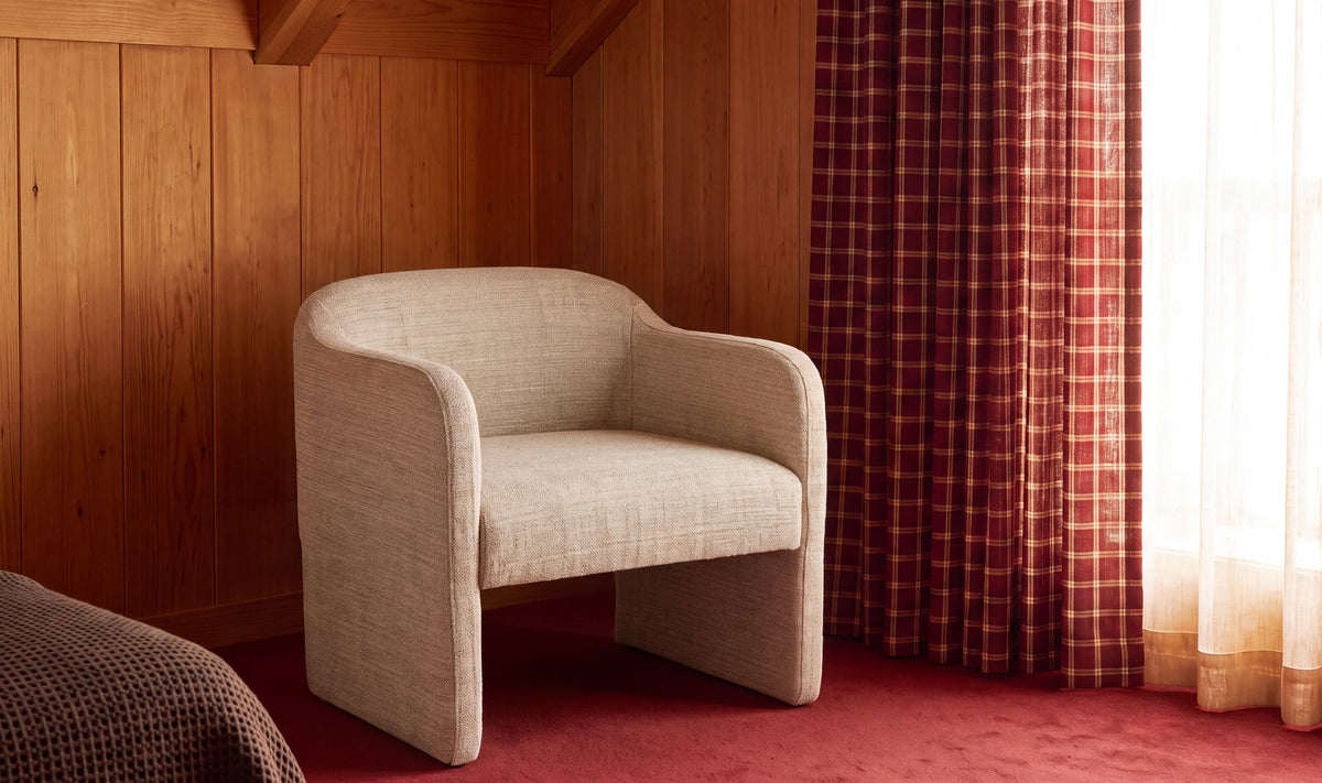 Freya Accent Chair Toffee by Moe's Home Collection - view 3
