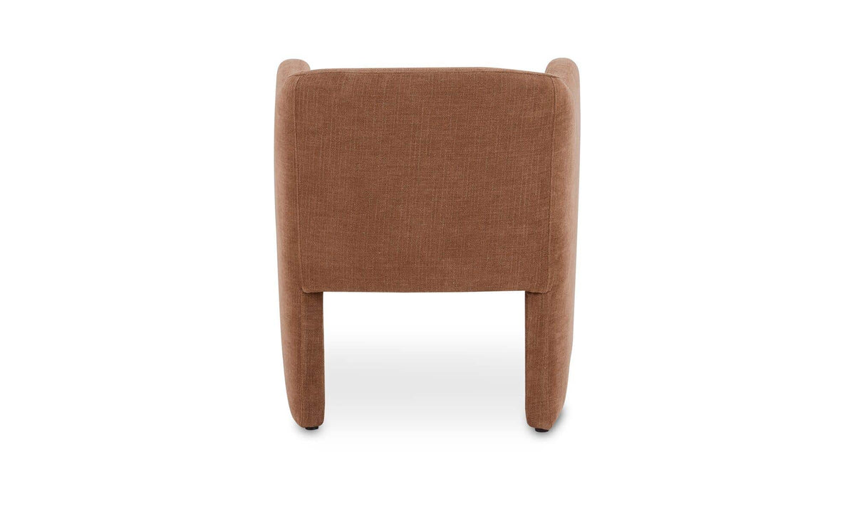 Freya Dining Chair Light Brown by Moe's Home Collection - view 6