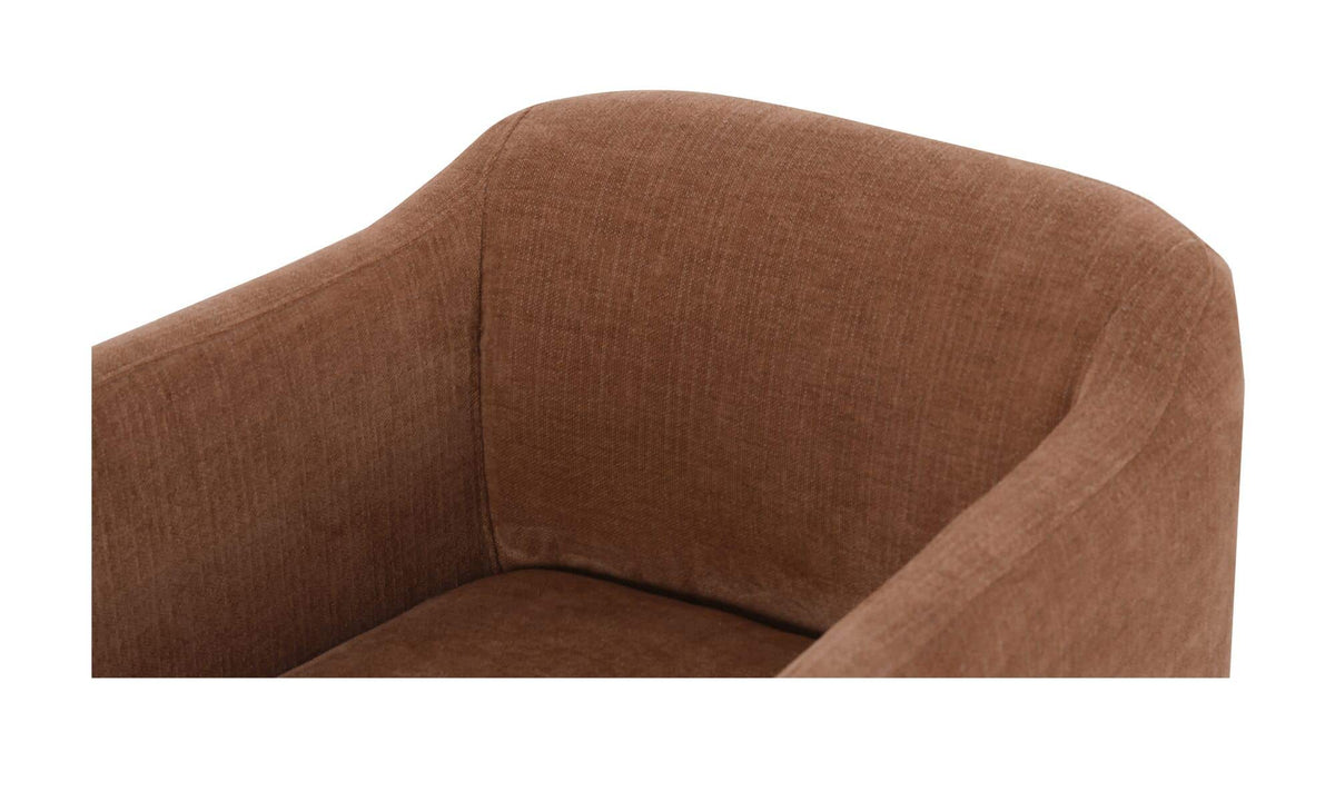 Freya Dining Chair Light Brown by Moe's Home Collection - view 8