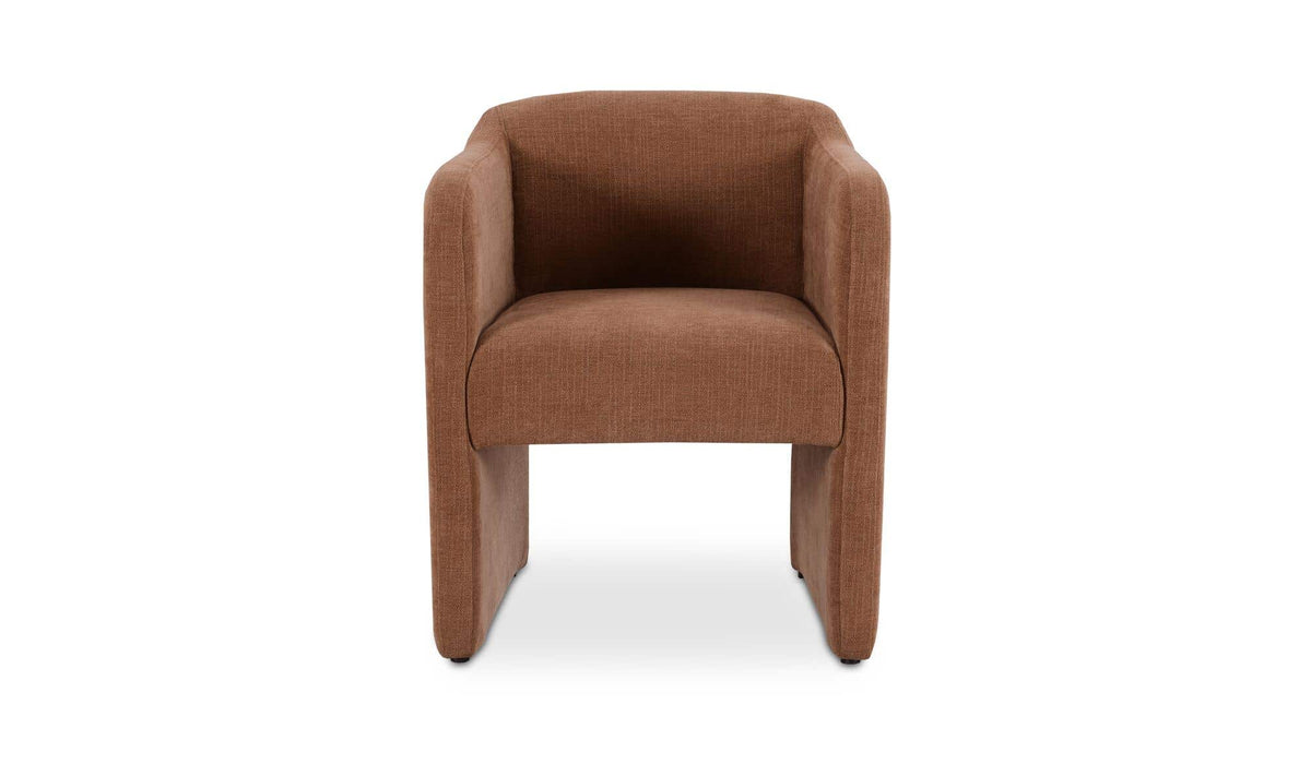 Freya Dining Chair Light Brown by Moe's Home Collection - view 2