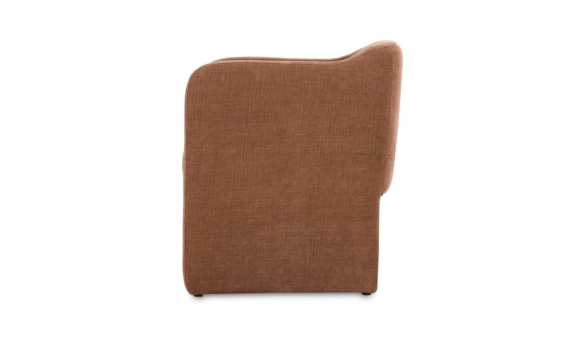 Freya Dining Chair Light Brown by Moe's Home Collection - view 7