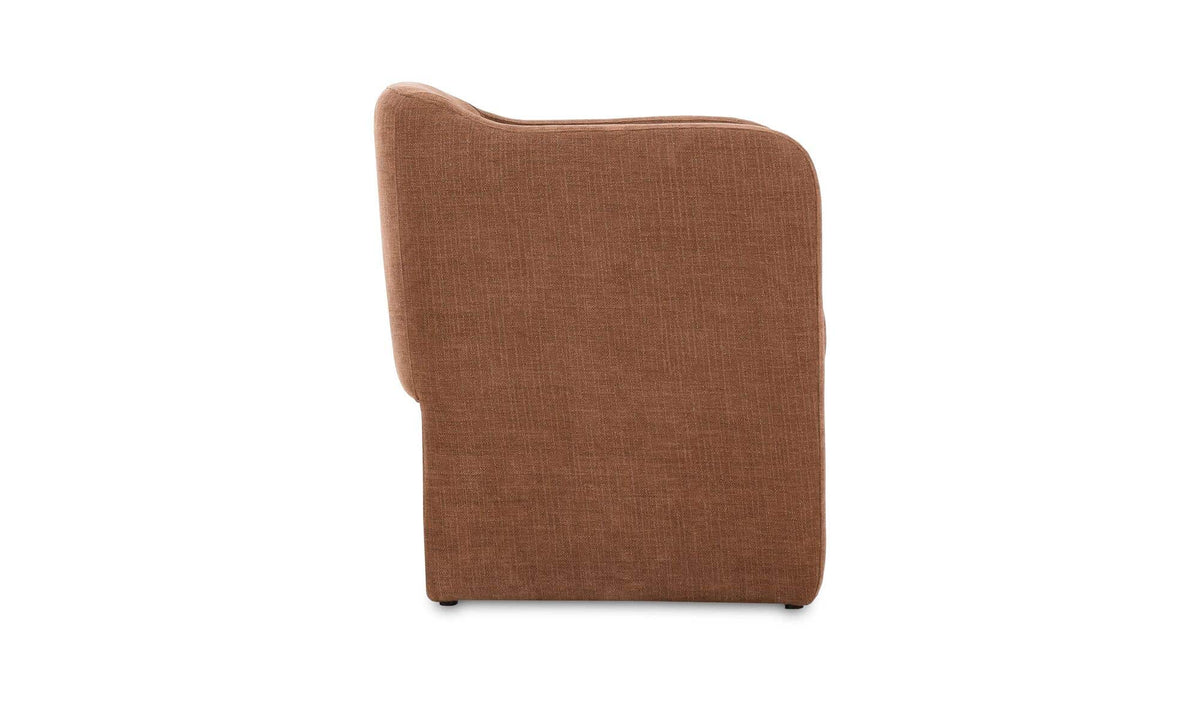 Freya Dining Chair Light Brown by Moe's Home Collection - view 5