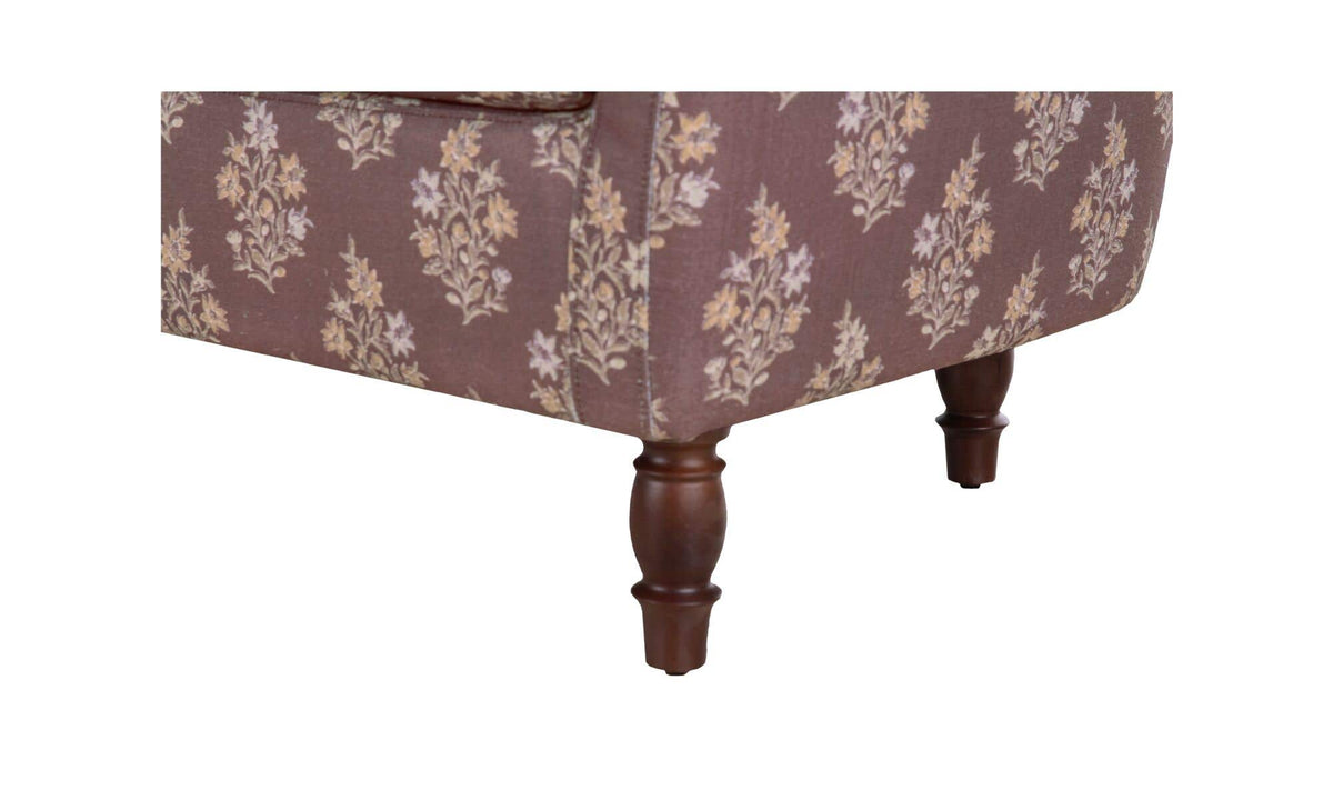 Geneva Dining Settee Dark Mauve by Moe's Home Collection - view 9