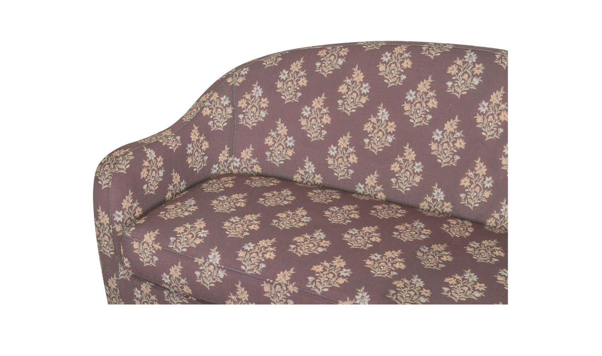 Geneva Dining Settee Dark Mauve by Moe's Home Collection - view 8