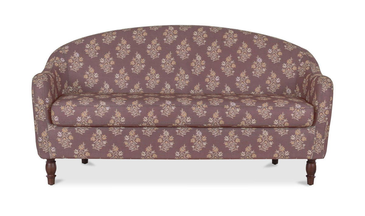 Geneva Dining Settee Dark Mauve by Moe's Home Collection - view 2