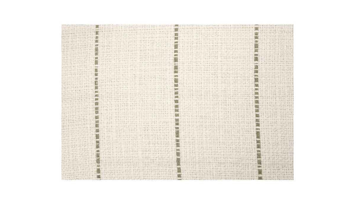 Odell Slipcover Sofa Olive Stripe by Moe's Home Collection - view 8