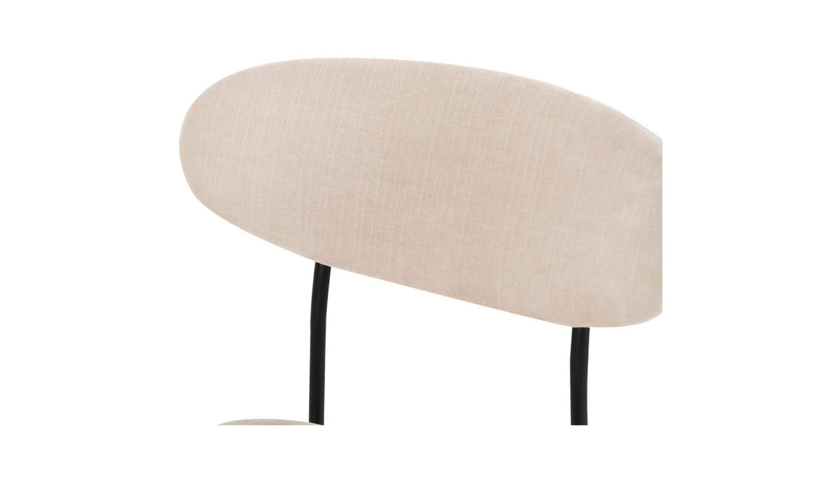 Ambrose Dining Chair Cool Beige-Set of Two by Moe's Home Collection - view 10