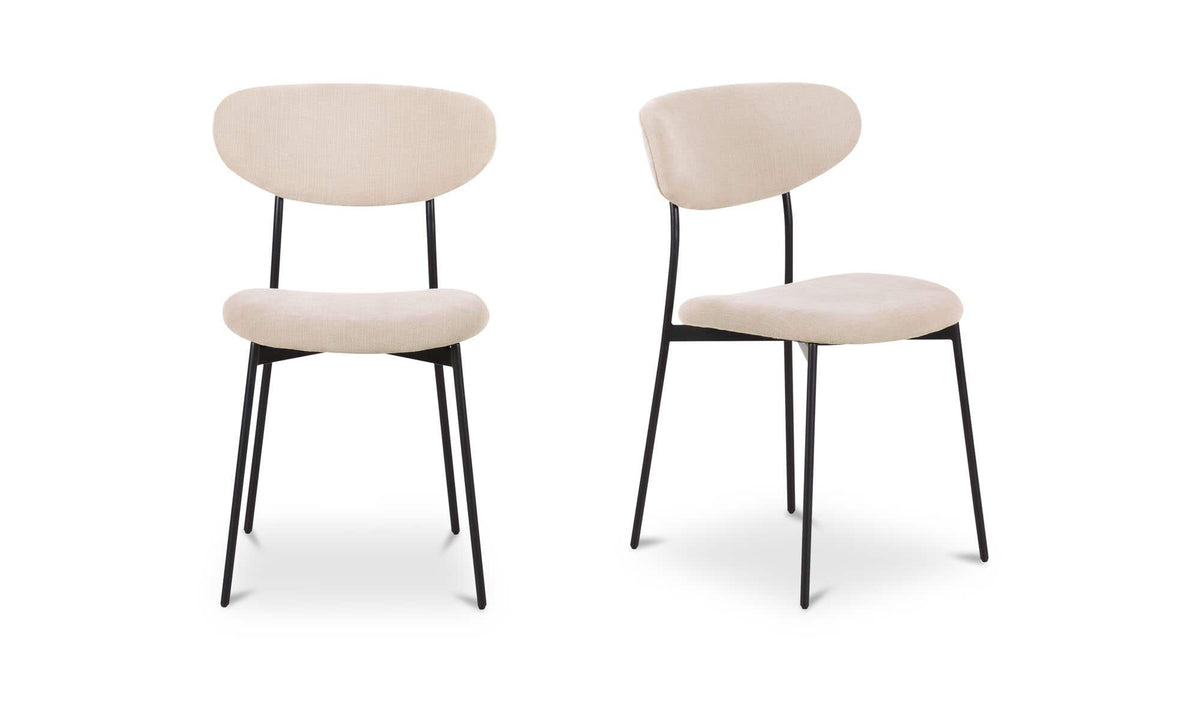 Ambrose Dining Chair Cool Beige-Set of Two by Moe's Home Collection - view 2