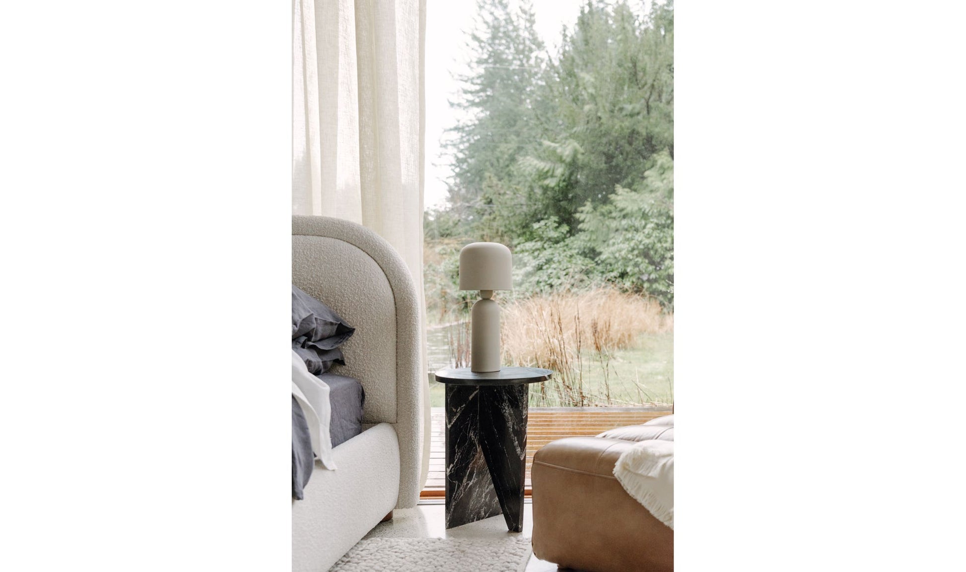 Echo Lamp Cream by Moe's Home Collection - view 12