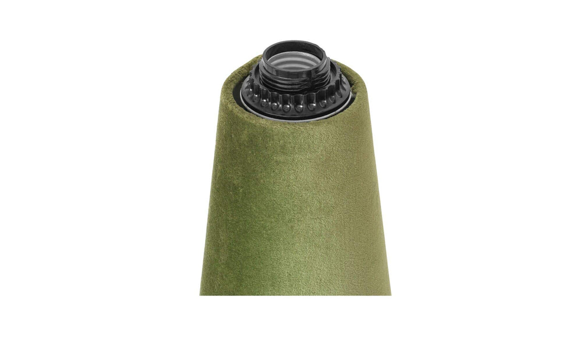 Nori Table Lamp Dark Green Velvet by Moe's Home Collection - view 6
