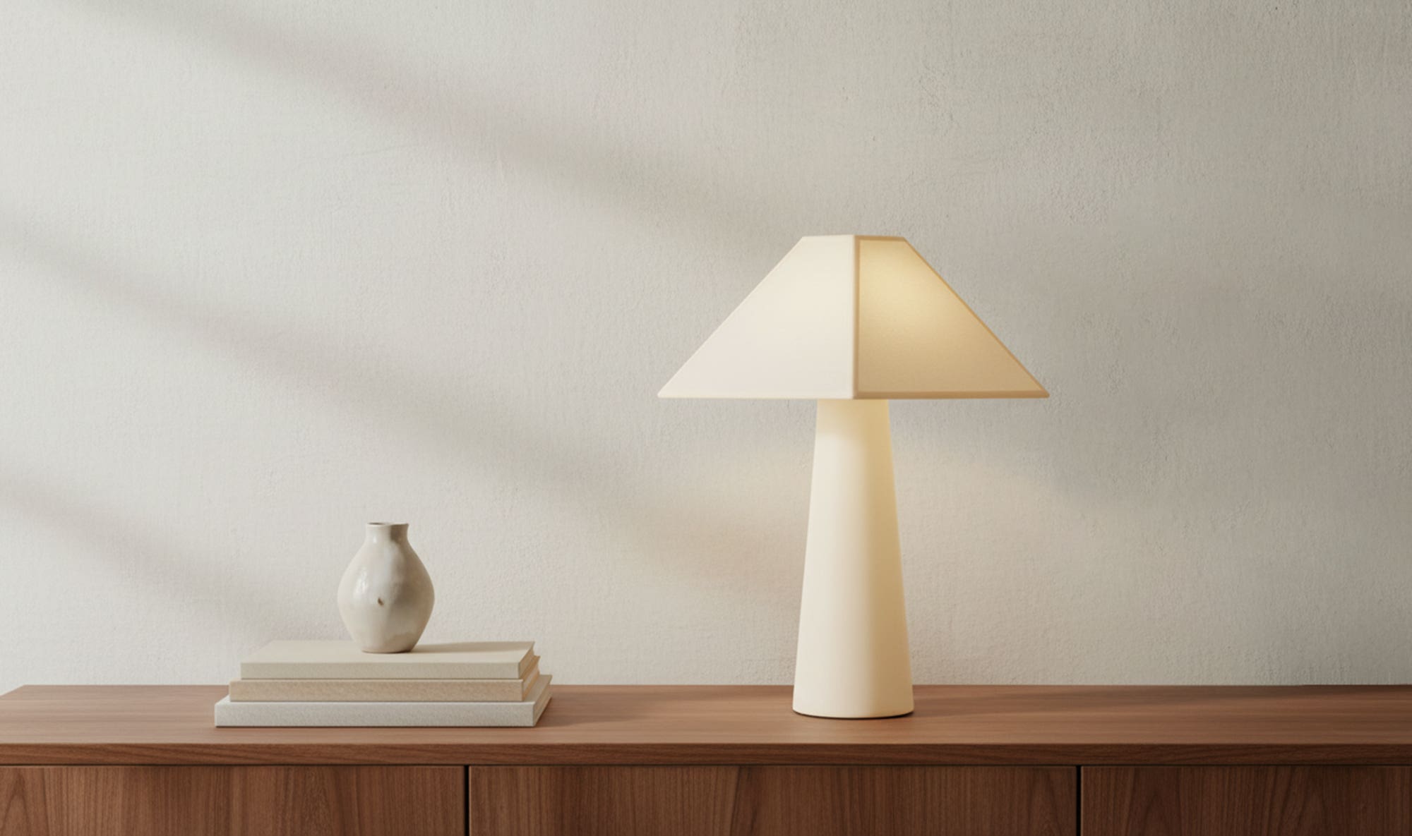 Gigi Table Lamp Cream by Moe's Home Collection - view 5
