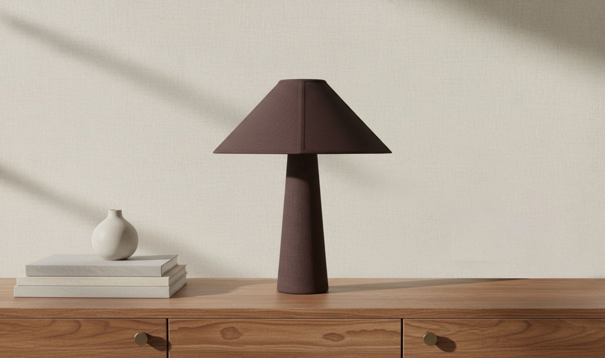 Gigi Table Lamp Dark Brown by Moe's Home Collection - view 5