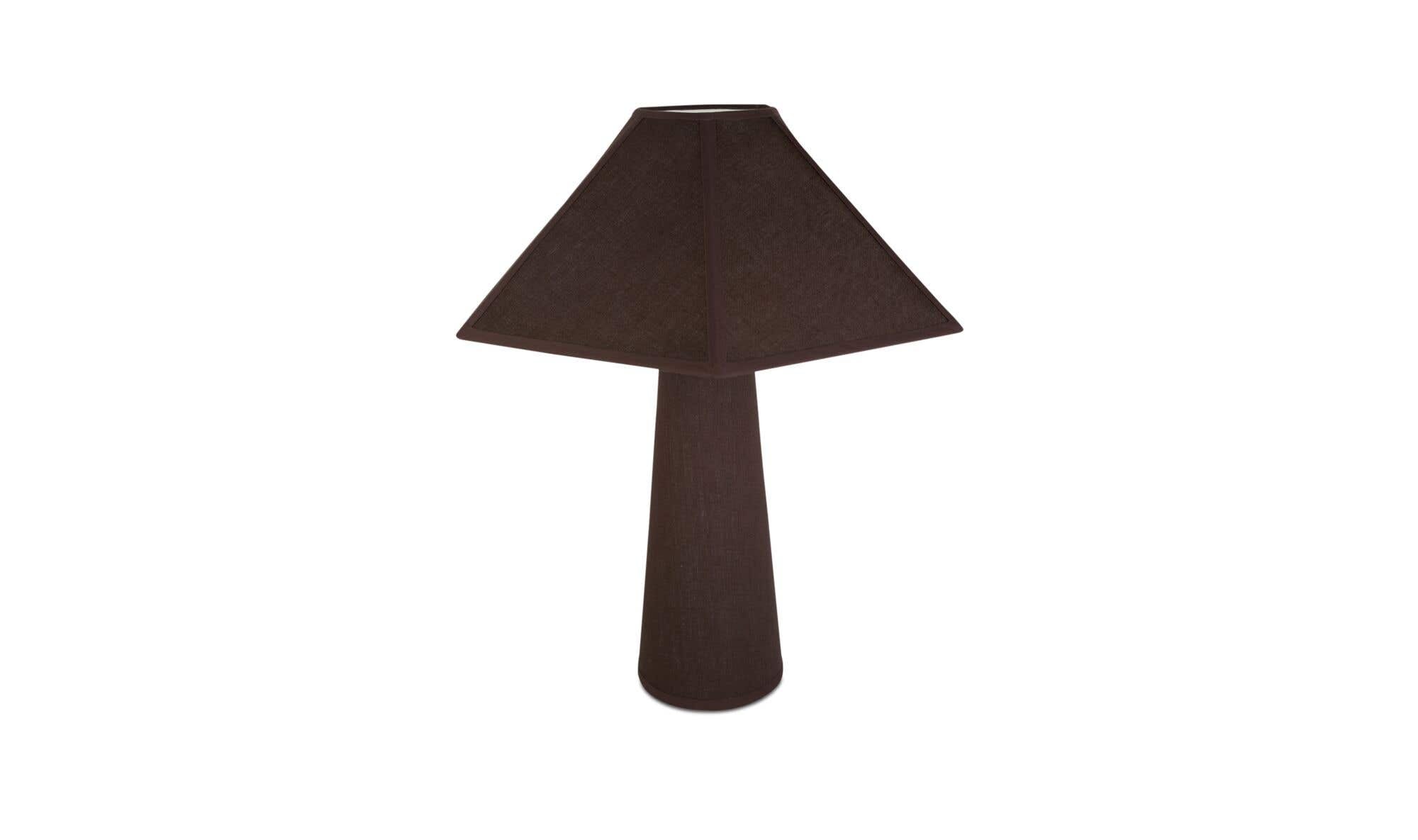 Gigi Table Lamp Dark Brown by Moe's Home Collection - view 6