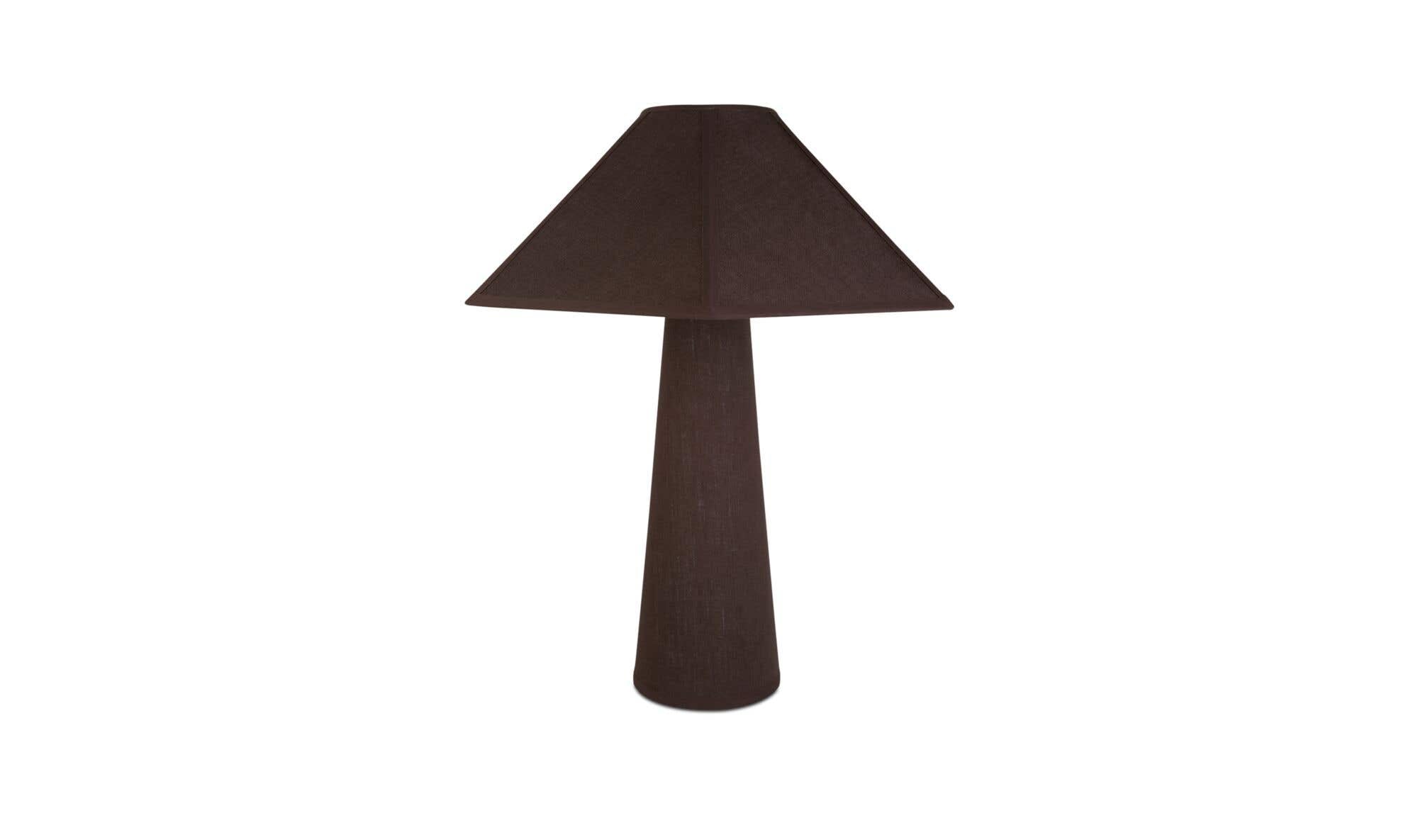 Gigi Table Lamp Dark Brown by Moe's Home Collection - view 4