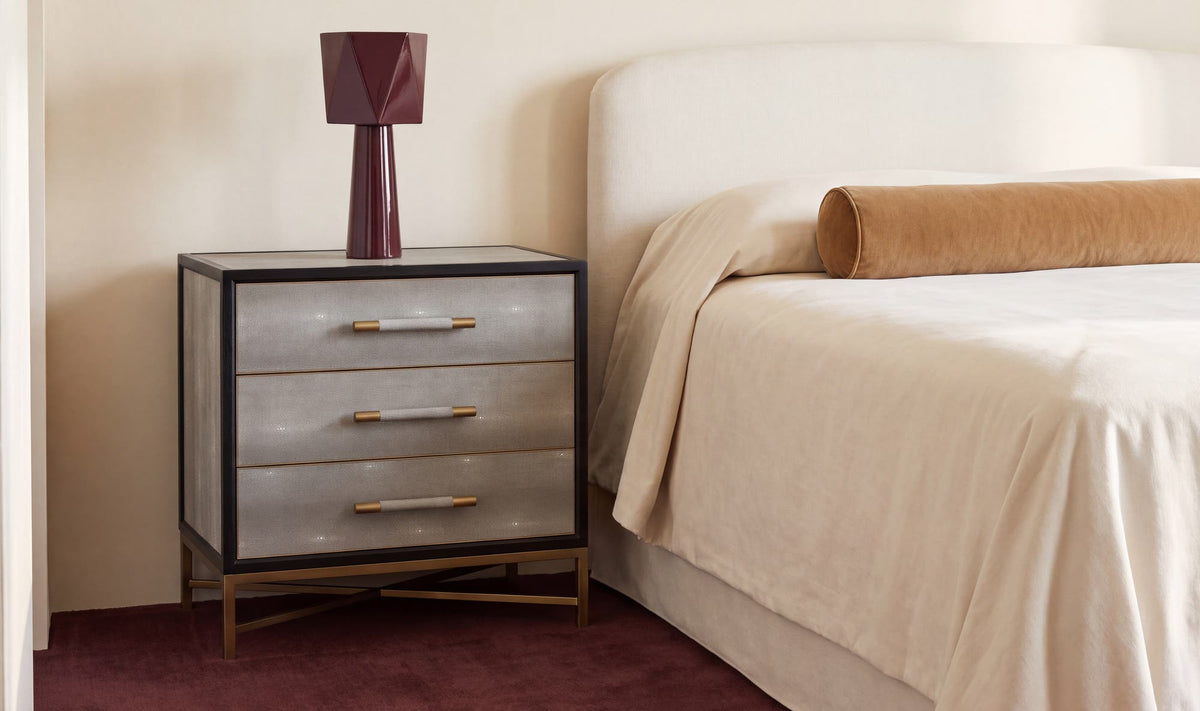 Tolu Table Lamp Burgundy by Moe's Home Collection - view 3