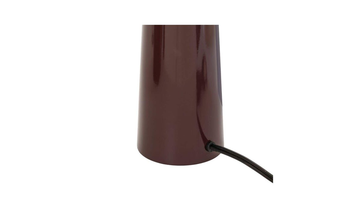 Tolu Table Lamp Burgundy by Moe's Home Collection - view 5