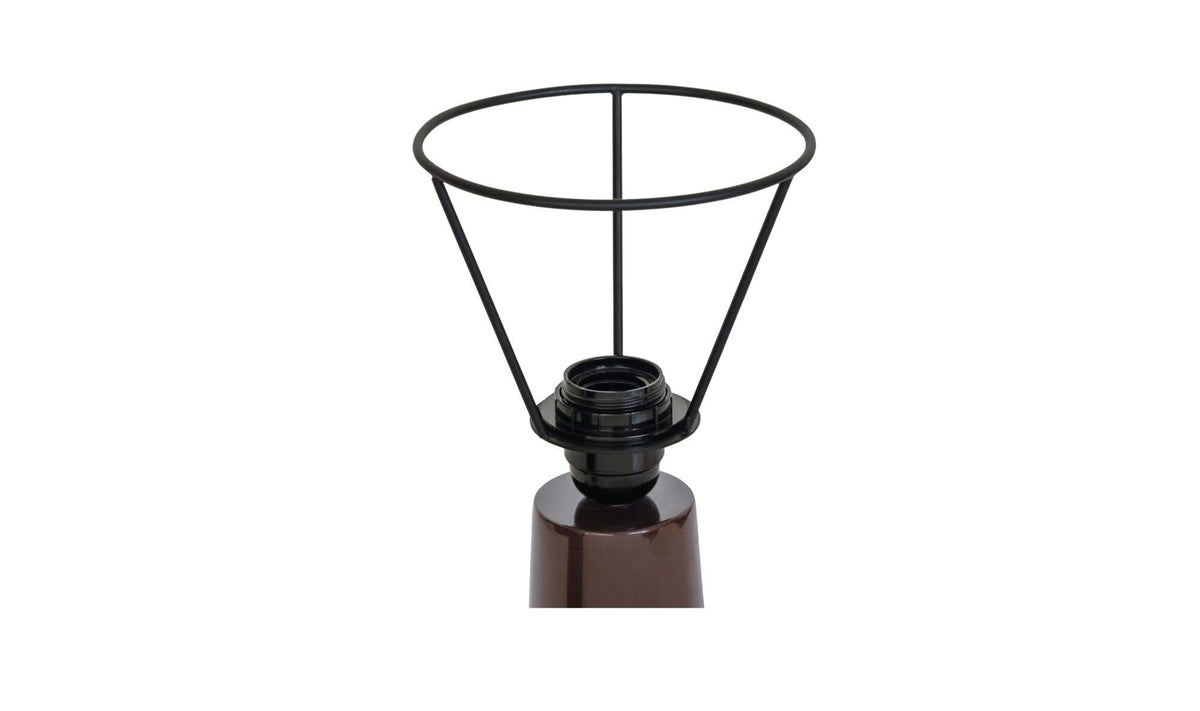 Tolu Table Lamp Burgundy by Moe's Home Collection - view 6