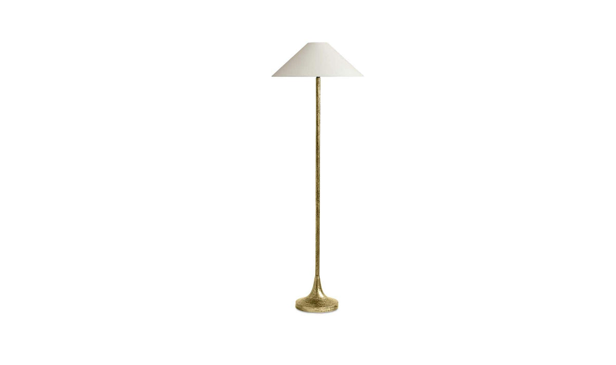Lavinia Floor Lamp Aged Brass by Moe's Home Collection - view 2
