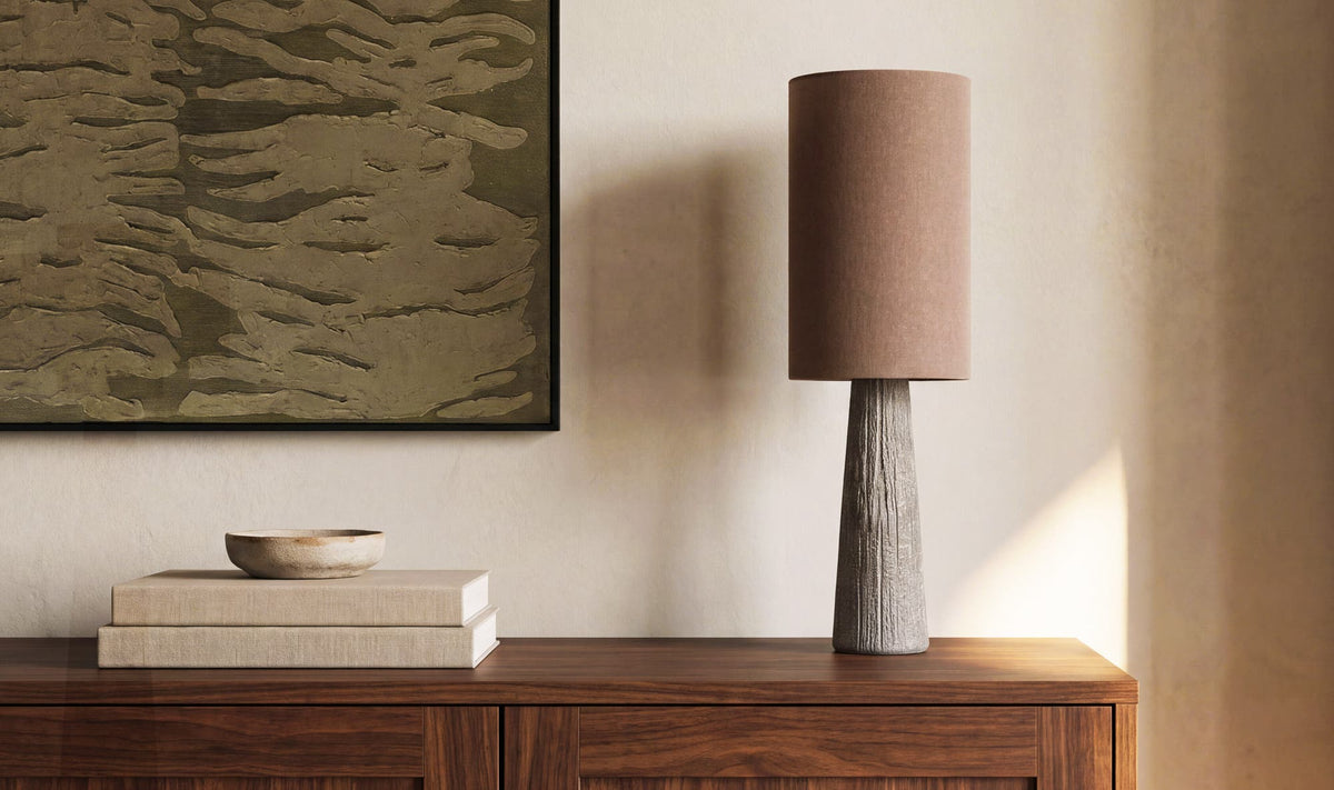 Capra 22.5 in Table Lamp Dark Brown by Moe's Home Collection - view 3