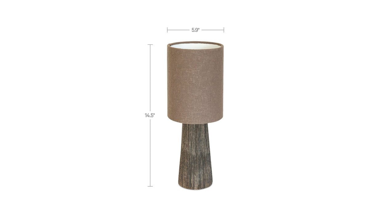 Capra 14.5 in Table Lamp Dark Brown by Moe's Home Collection - view 10