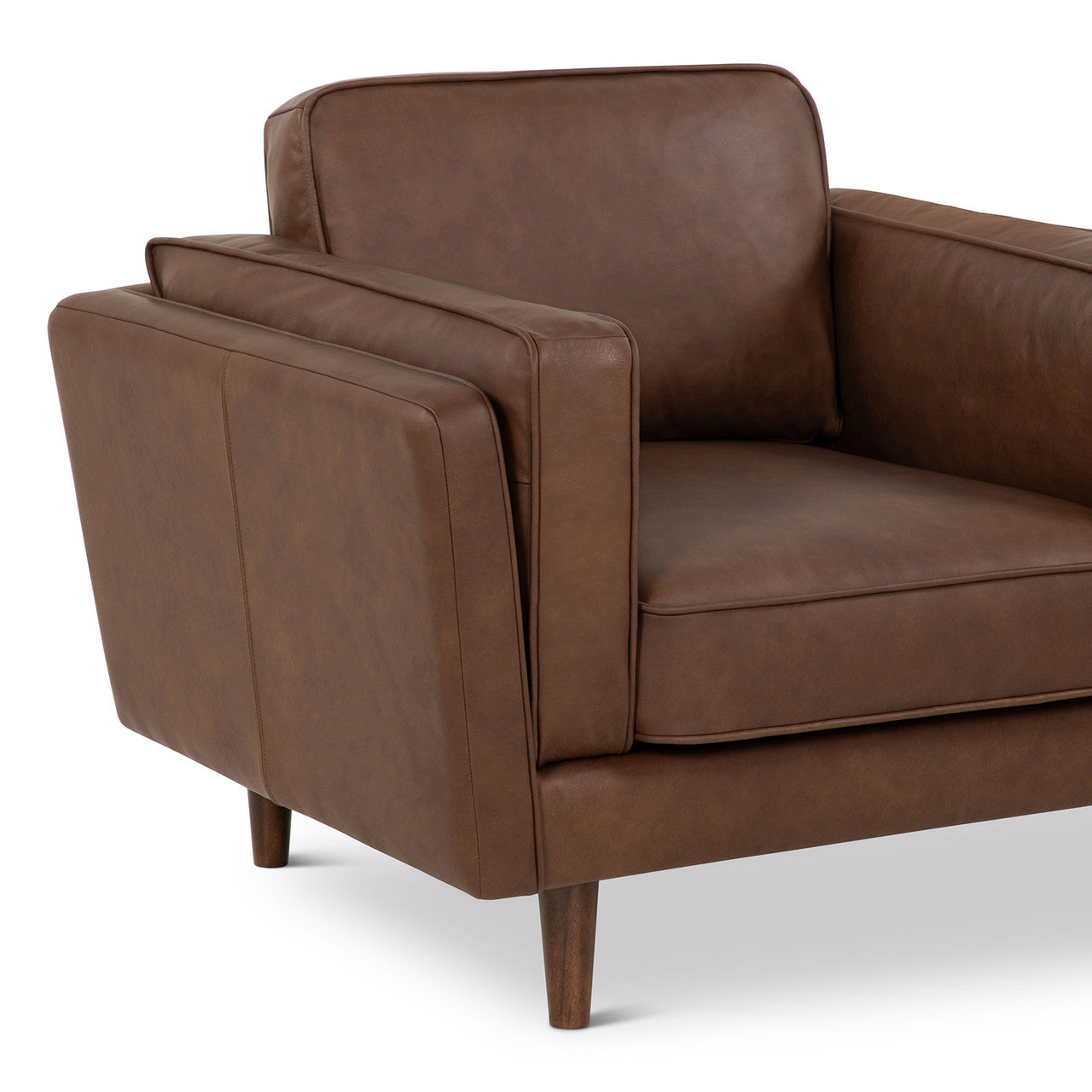 Brooklyn Accent Chair - Dark Brown