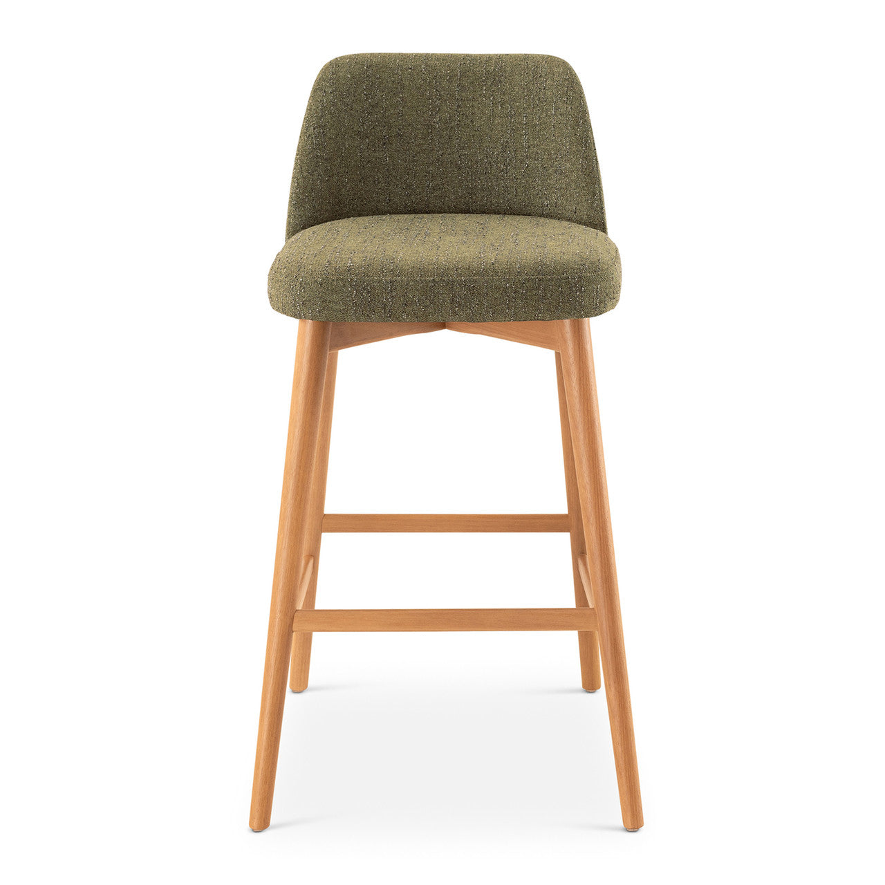 Tonia Bar Stool - Texan Burnish Guardian Seat - Domasco Frame