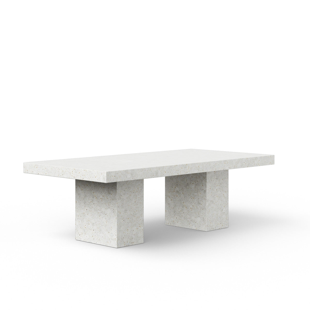 Mixx - Elcor Dining Table - 47" x 95" - Ivory Terrazzo