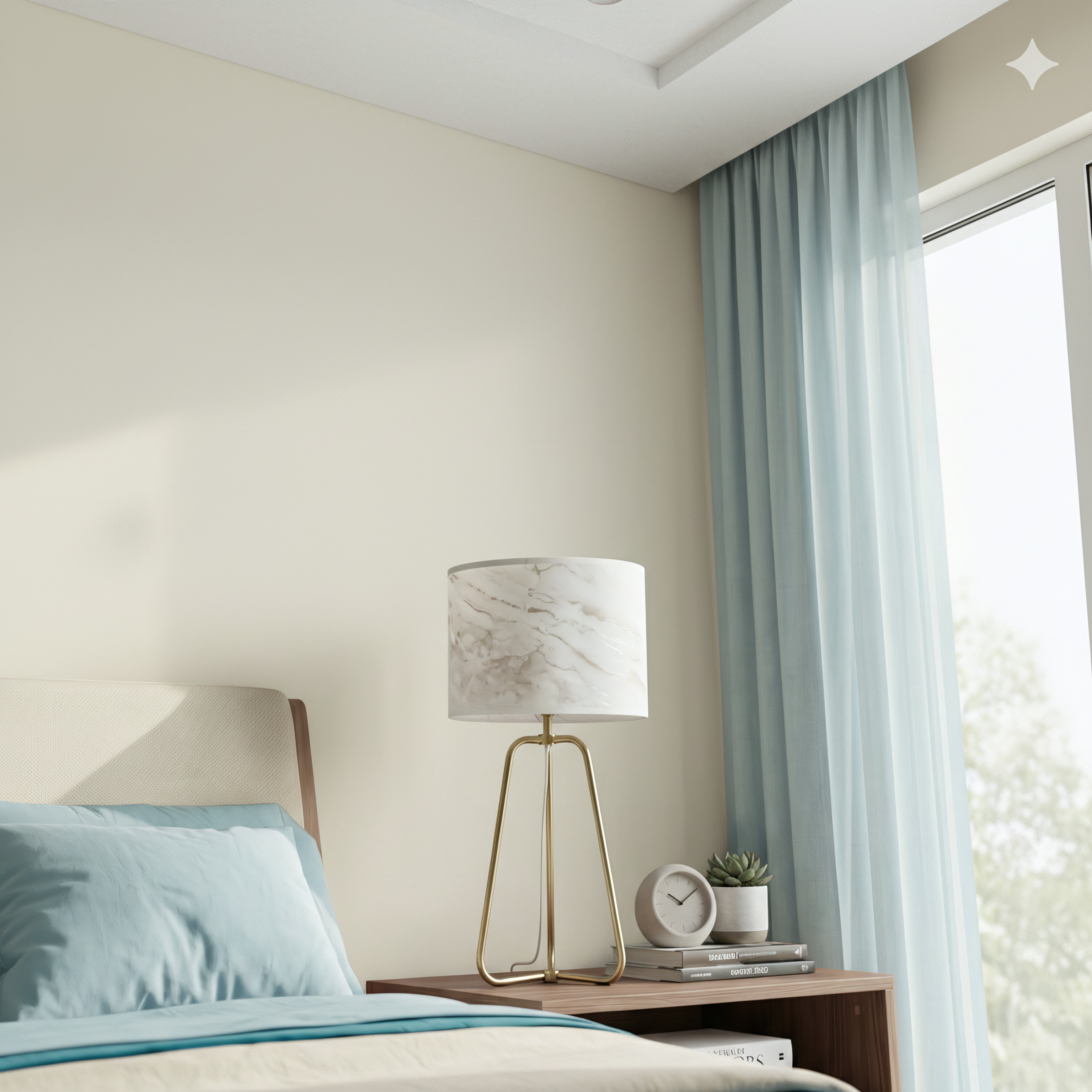 Optima Table Lamp | Antique Brass and Faux Marble Shade