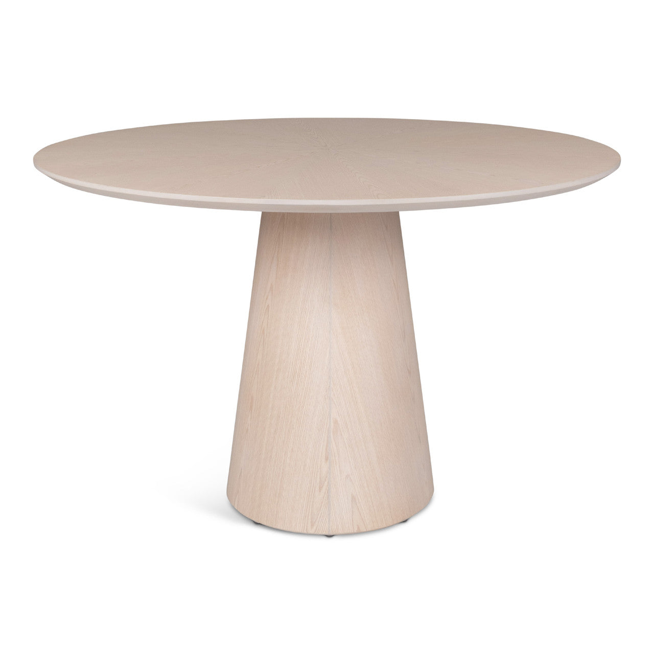 Modern Brazilian - Mona - Wooden Top Round Dining Table - Nevoa
