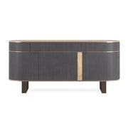Piet Brushed Gold Sideboard 77" by Caracole