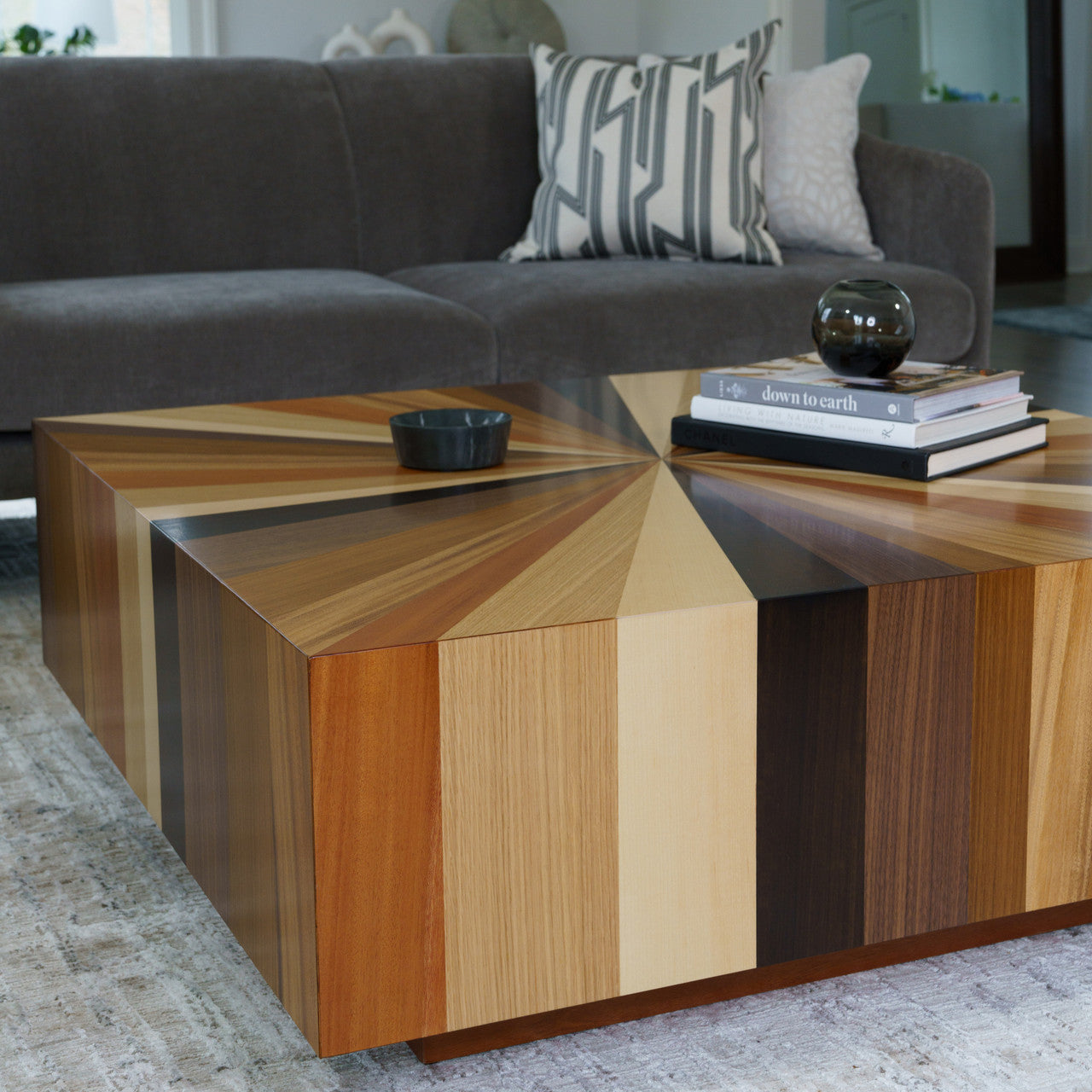 IE Series - Sun Coffee Table - Mixed Wood
